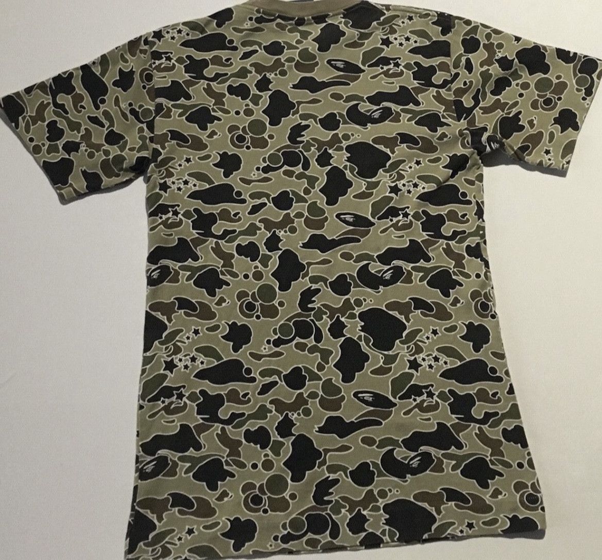 Bape Bape camo tee shirt Size US S / EU 44-46 / 1 - 2 Thumbnail