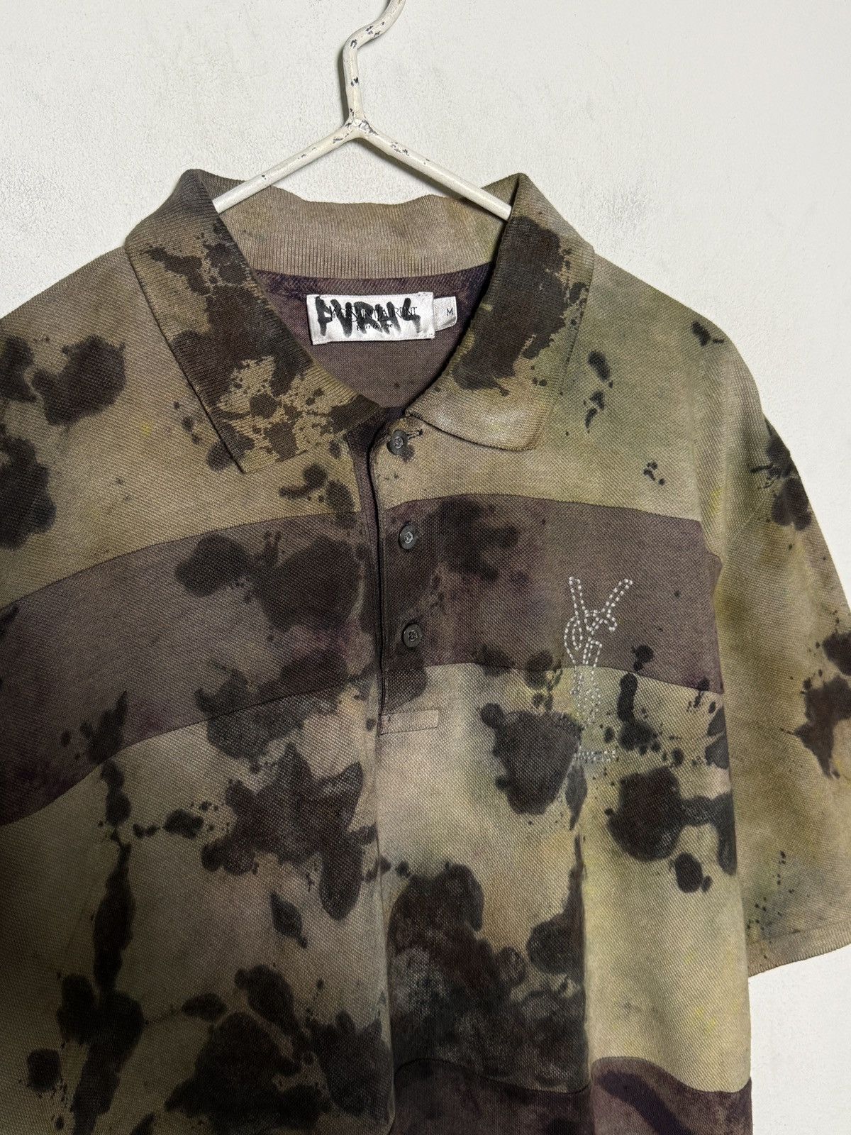 Yves Saint Laurent Vintage Yves Saint Laurent punk grunge painters polo Size US M / EU 48-50 / 2 - 3 Thumbnail