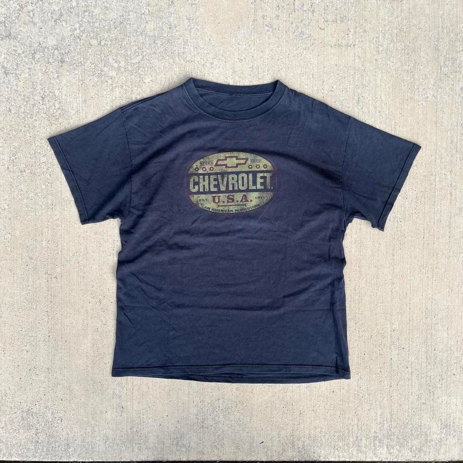 Other Chevrolet Mechanic Black Faded Speed Shop Graphic Wear Size US M / EU 48-50 / 2 - 1 Thumbnail