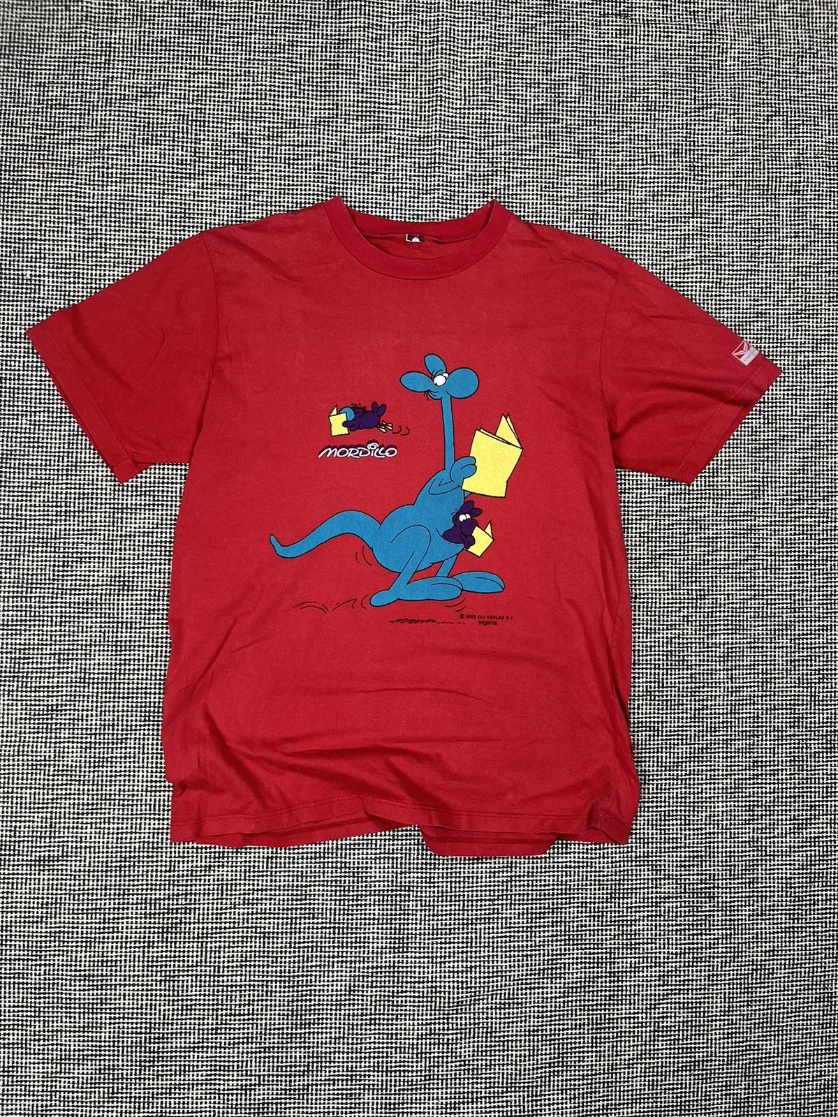 Vintage 1992 Oli Verlag mordillo 90s comic vintage art t-shirt Size US L / EU 52-54 / 3 - 1 Thumbnail