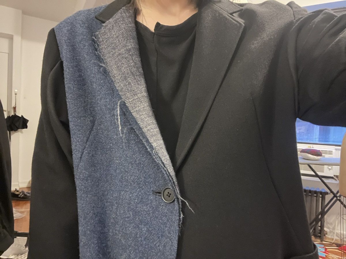 Yohji Yamamoto Yohji Yamamoto Pour Homme 15AW splicing jacket Size US L / EU 52-54 / 3 - 13 Thumbnail