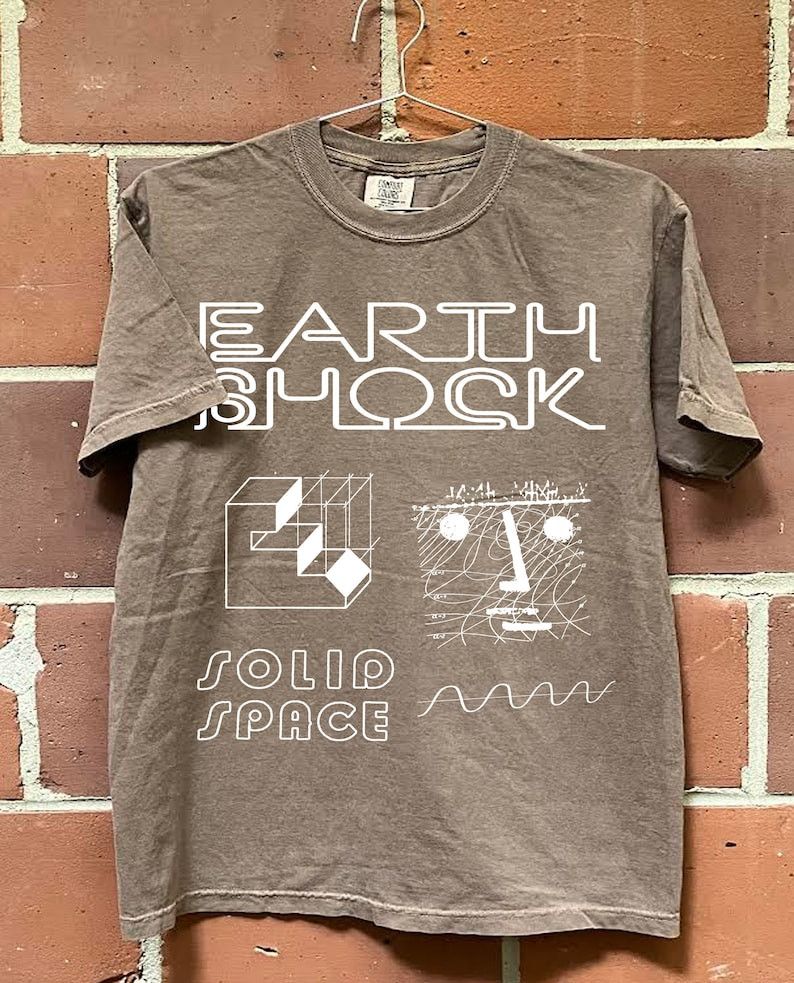 Comfort Colors Earth Shock Solid Space fan art T-shirt Espresso Comfort Size US M / EU 48-50 / 2 - 1 Thumbnail