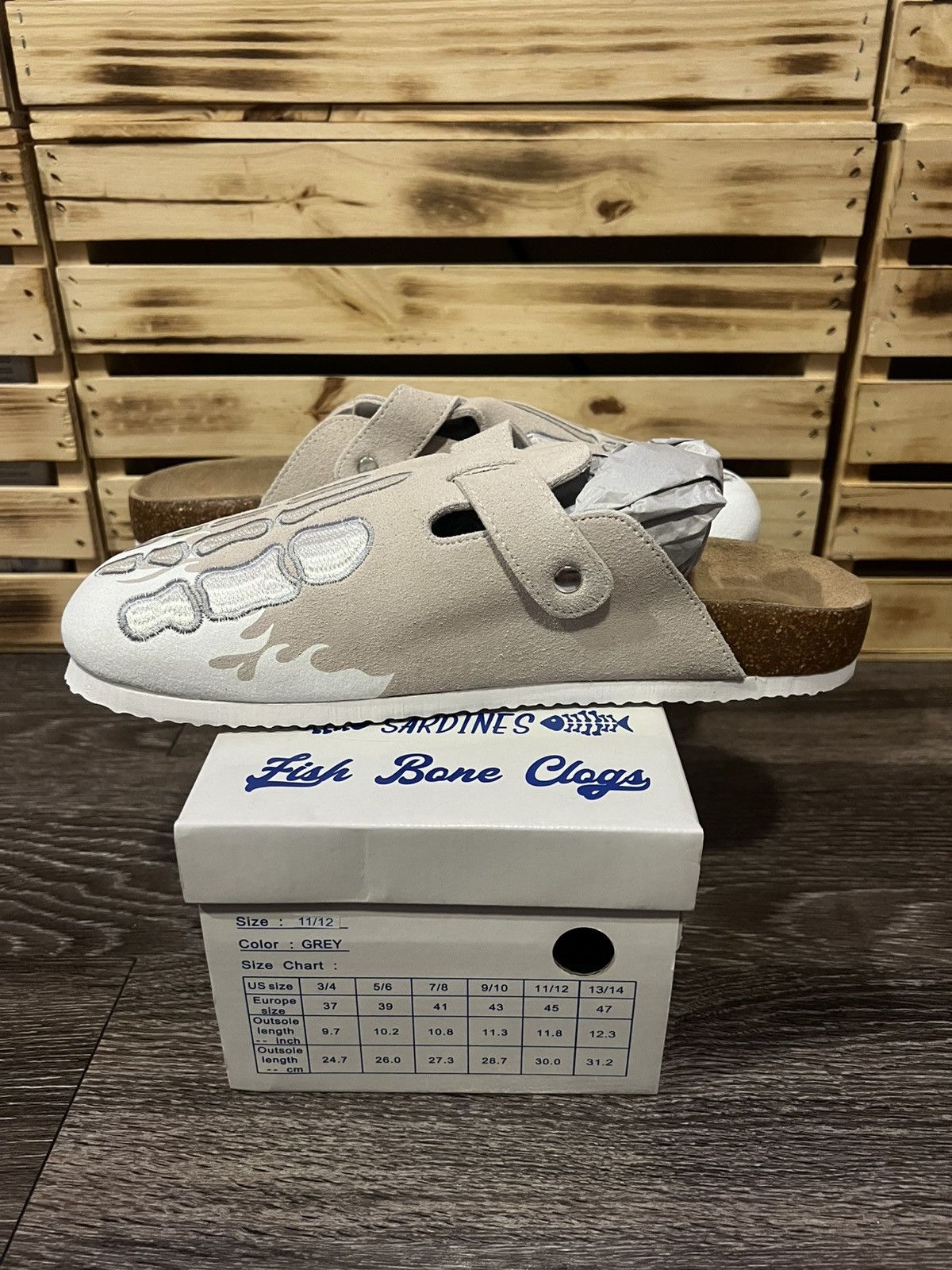 Other Octavious Marks Fish Bone Clogs Size 11/12 Brand New in Box Size US 11 / EU 44 - 5 Thumbnail
