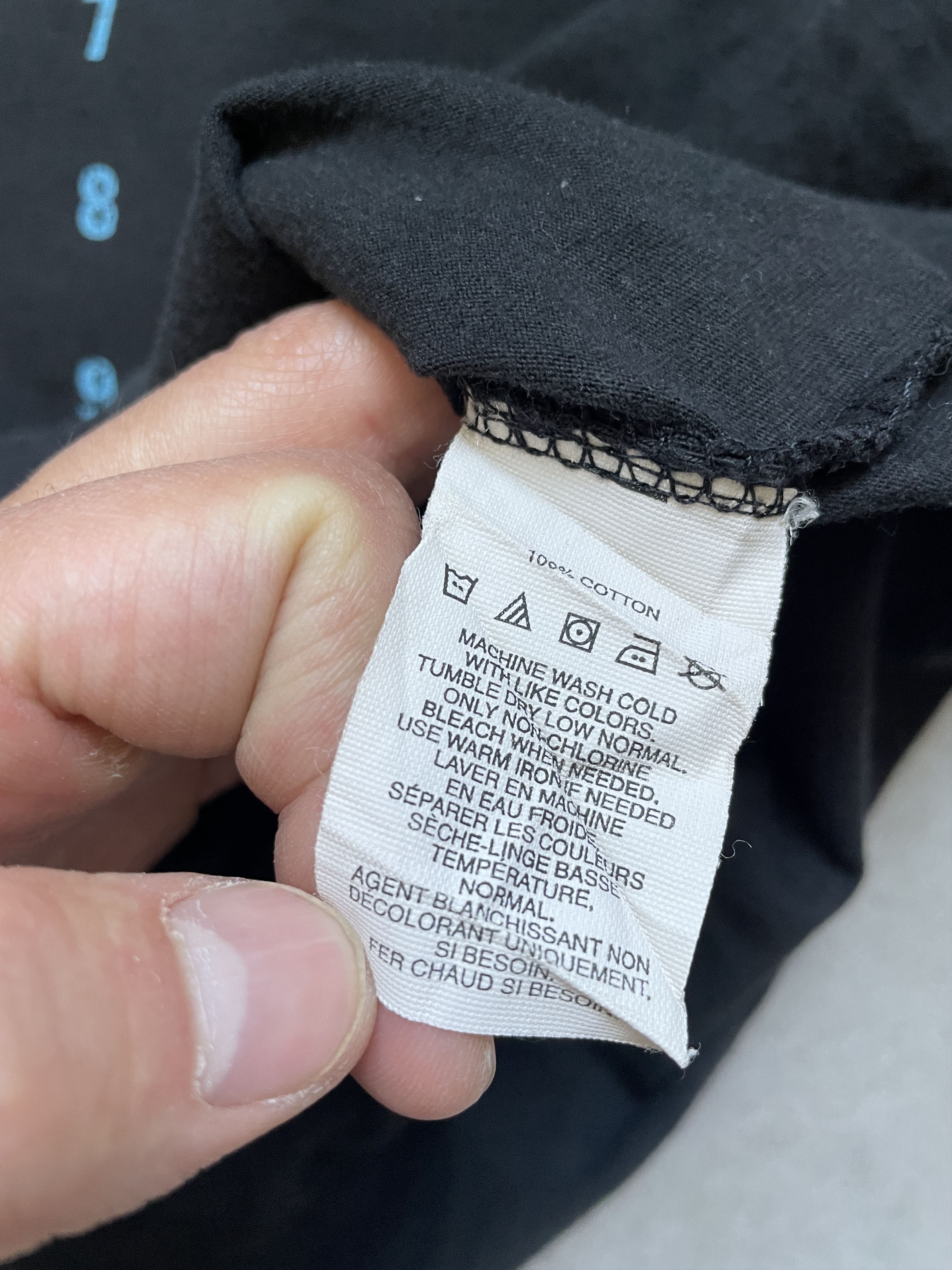 Oakley Y2K OAKLEY EYE EXAMINATION OPTIC BLACK TURQOUISE TEE Size US M / EU 48-50 / 2 - 4 Thumbnail