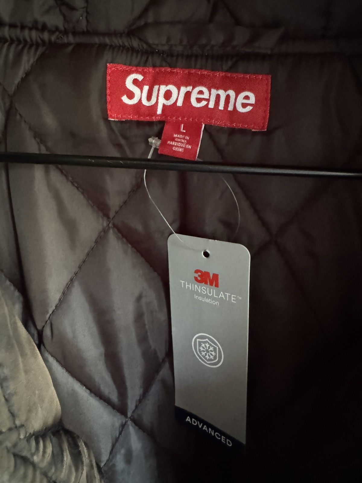Supreme Supreme Bandana Jacquard Denim Hooded Work Jacket Black Size US L / EU 52-54 / 3 - 10 Thumbnail