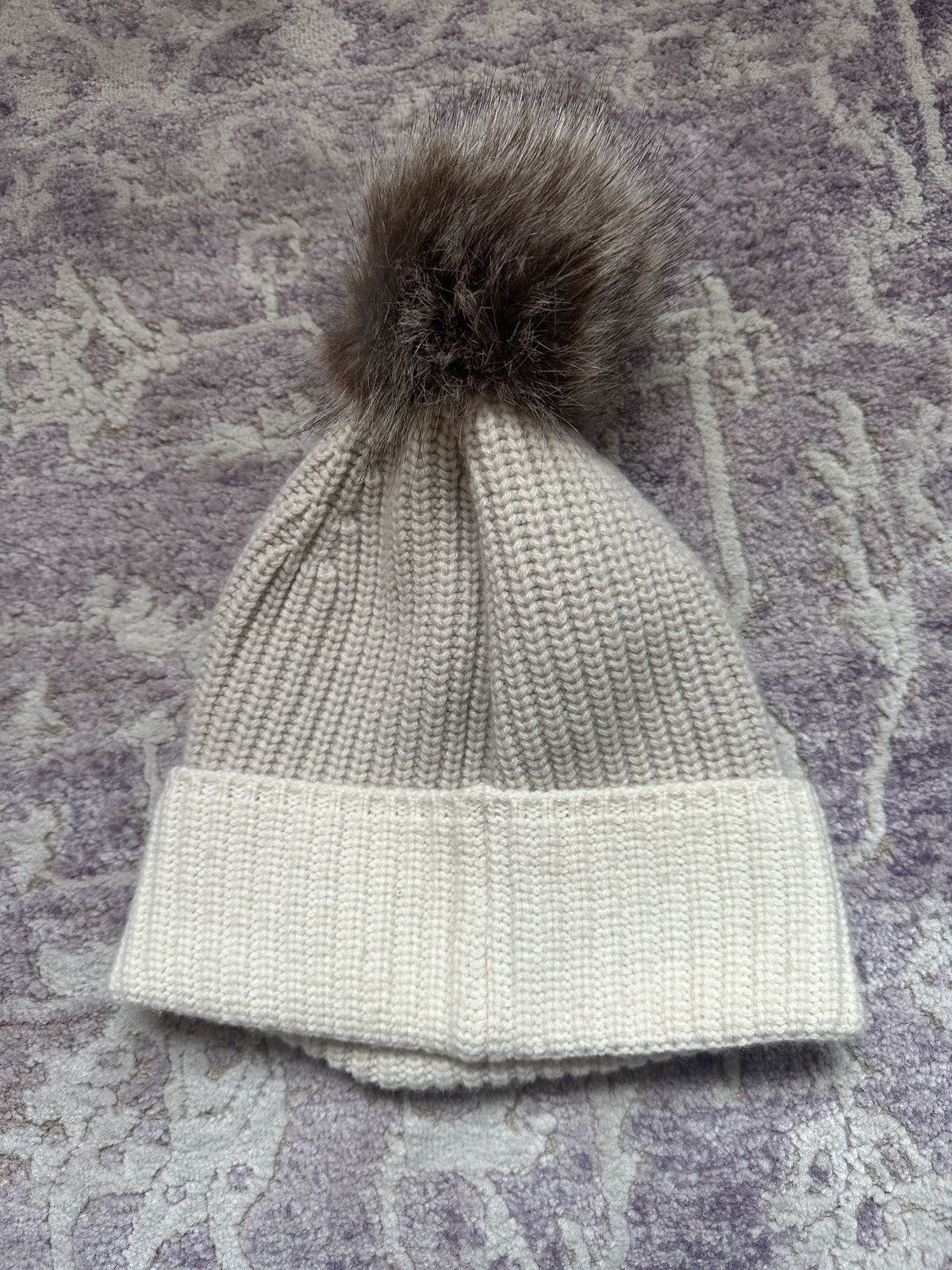 Moncler Moncler Beanie with fluffy ball Size ONE SIZE - 2 Thumbnail