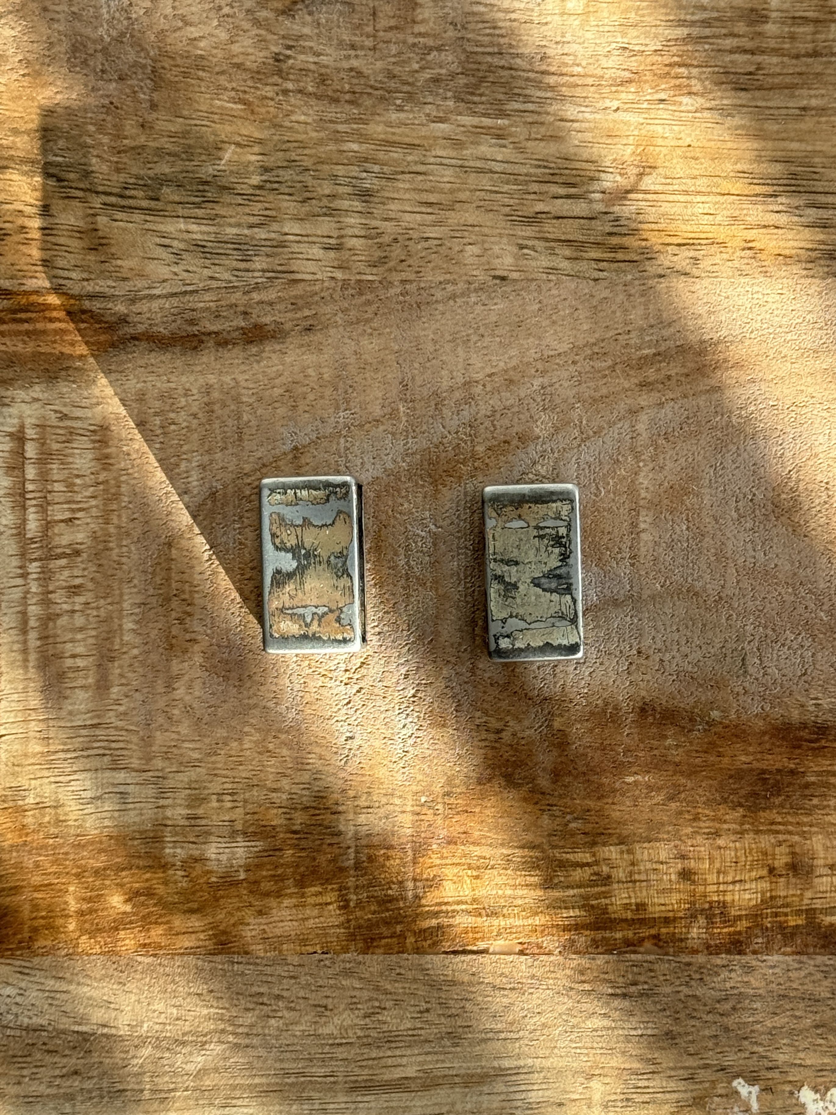 Vintage Vintage 80s Sterling Silver 3 Piece Belt Buckle Set Engaved Size ONE SIZE - 6 Thumbnail