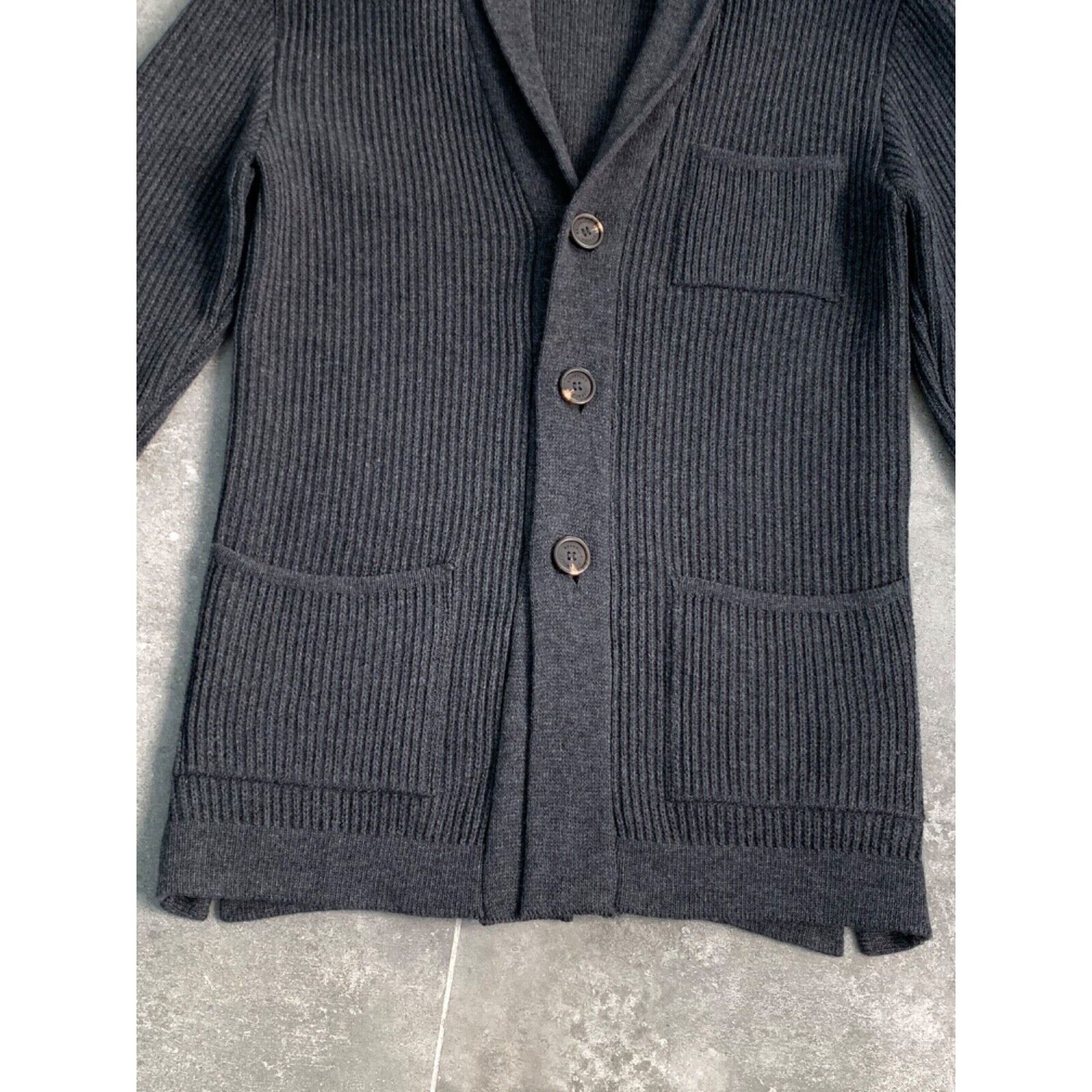 Brunello Cucinelli BRUNELLO CUCINELLI Men's Knitt Long Wool Sweater SZ L EU 50 Size US L / EU 52-54 / 3 - 10 Thumbnail