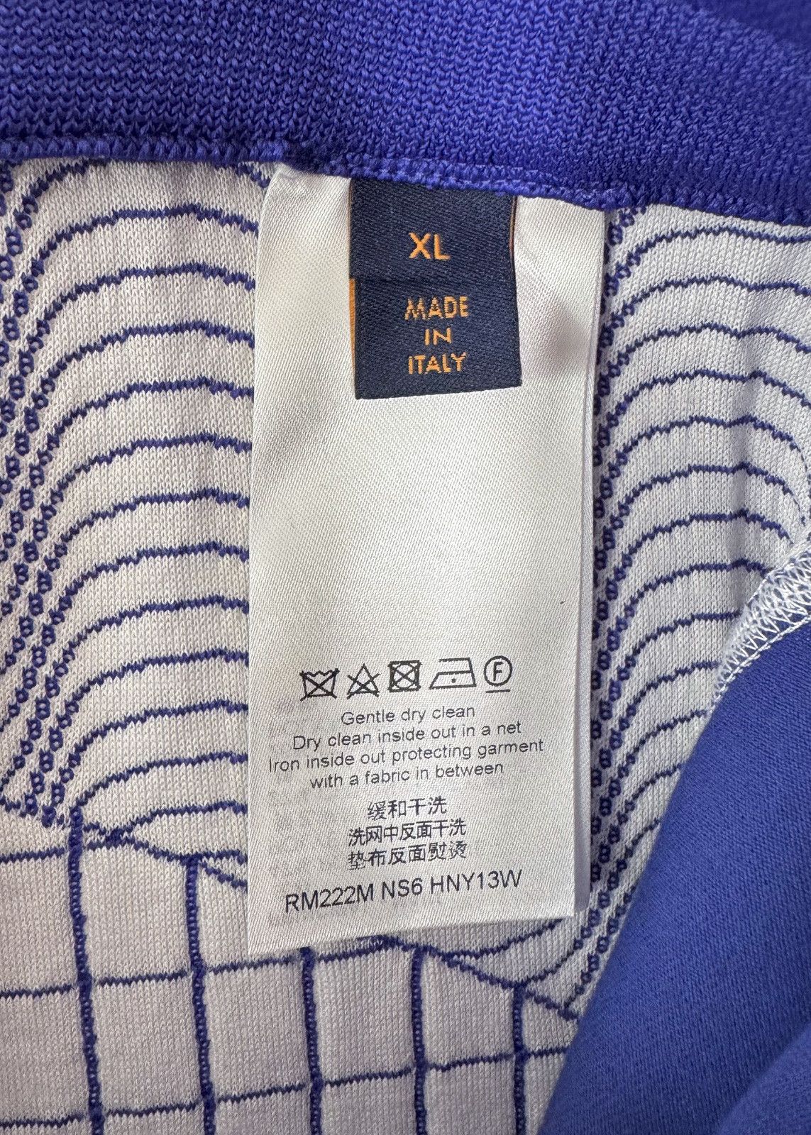 Louis Vuitton Louis Vuitton 2022 Blue Graphic Print Damier Jogger Short Size US 38 / EU 54 - 7 Thumbnail