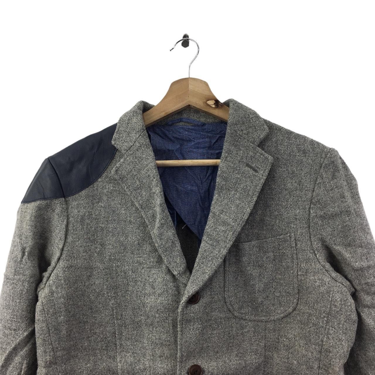Vintage Vtg MIDA FIRENZE TOKYO Japanese Fabric Blazer Size M / US 6-8 / IT 42-44 - 2 Thumbnail