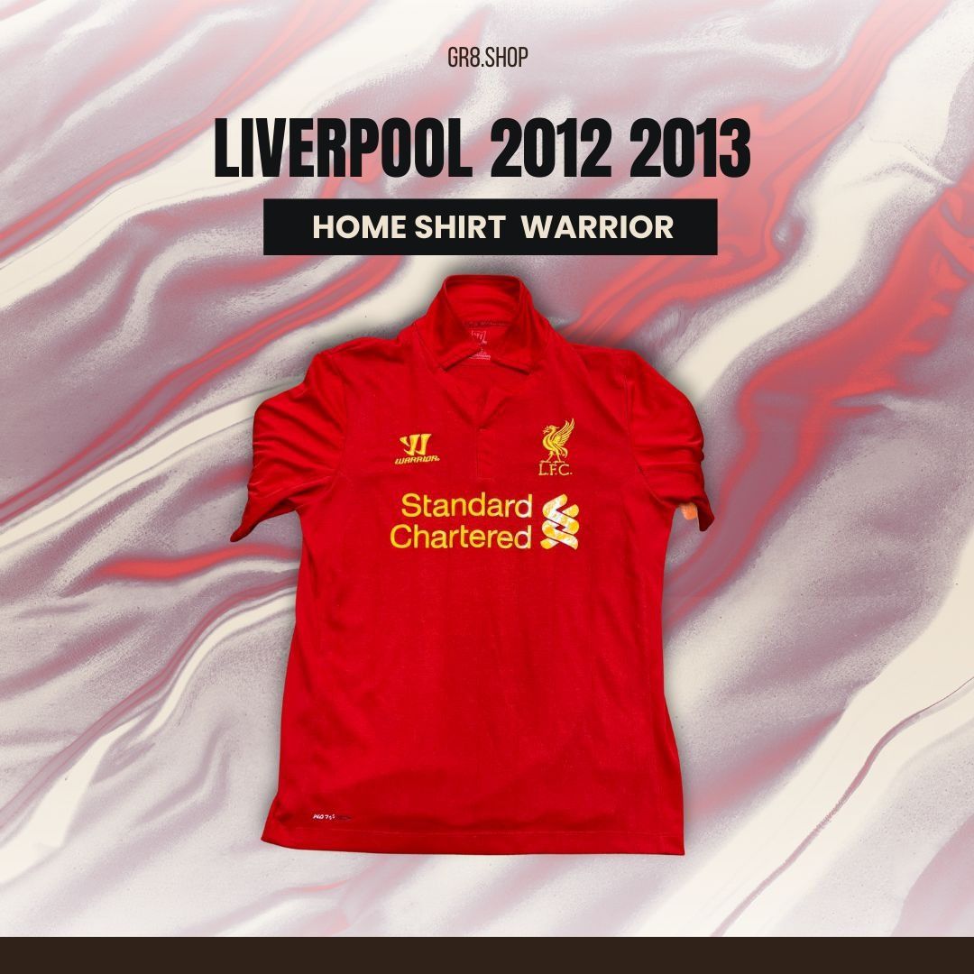 Other Liverpool FC 2012–2013 Home Shirt – Warrior Jersey – Size M Size US M / EU 48-50 / 2 - 1 Thumbnail