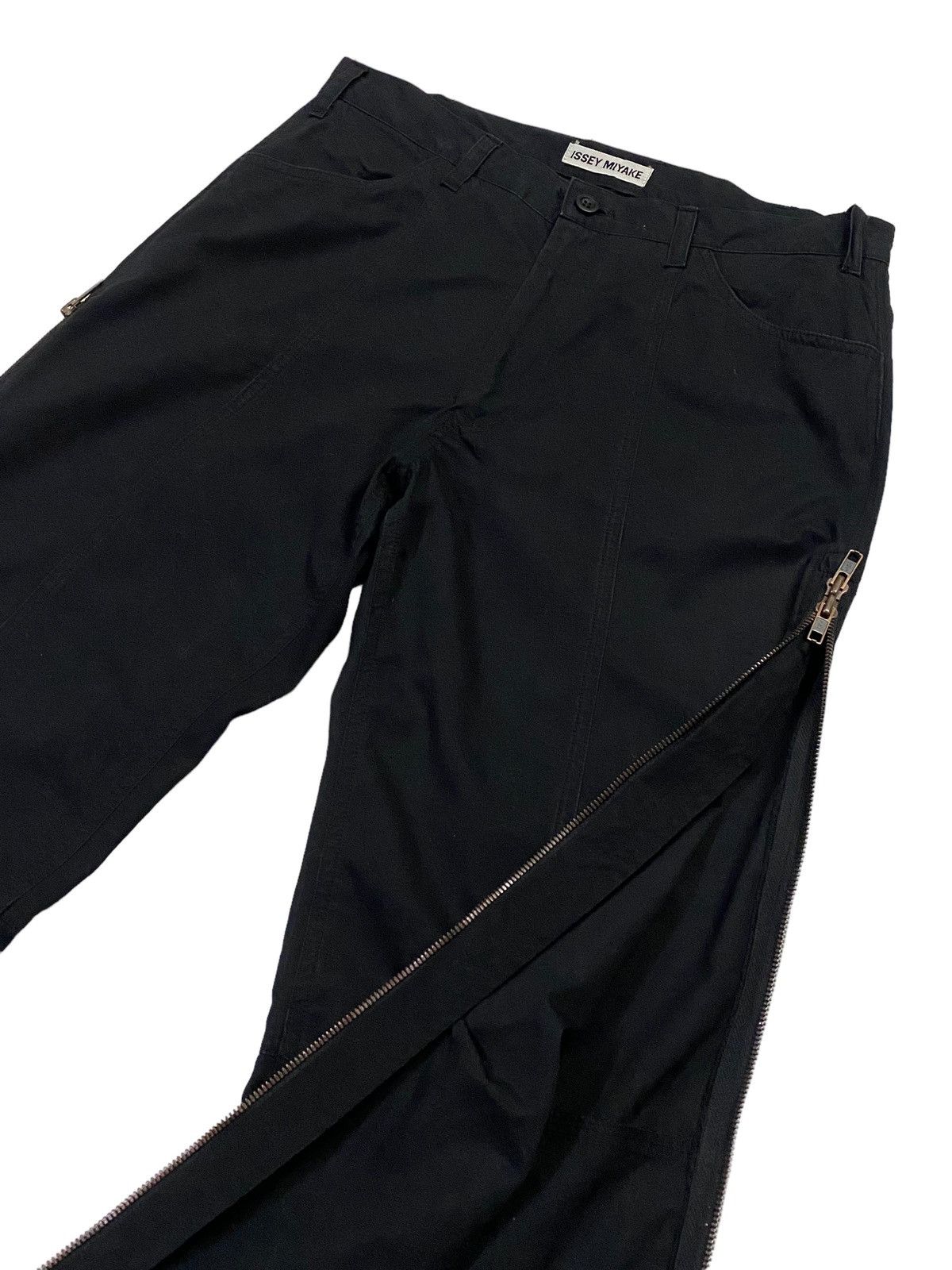 Issey Miyake Issey Miyake zipper Side Slit Wide Leg Trousers Pants Size US 29 - 21 Thumbnail