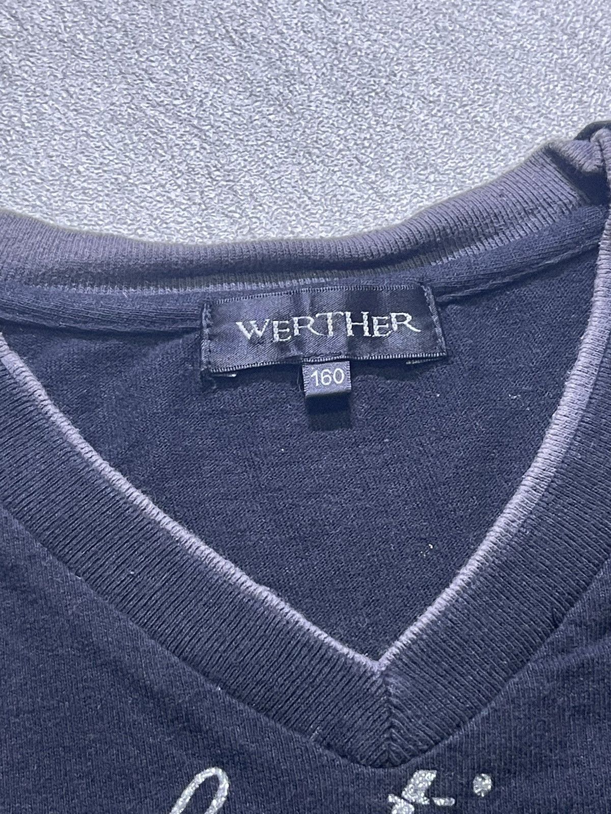 Japanese Brand Y2K WERTHER long sleeve tshirt Size US M / EU 48-50 / 2 - 4 Thumbnail