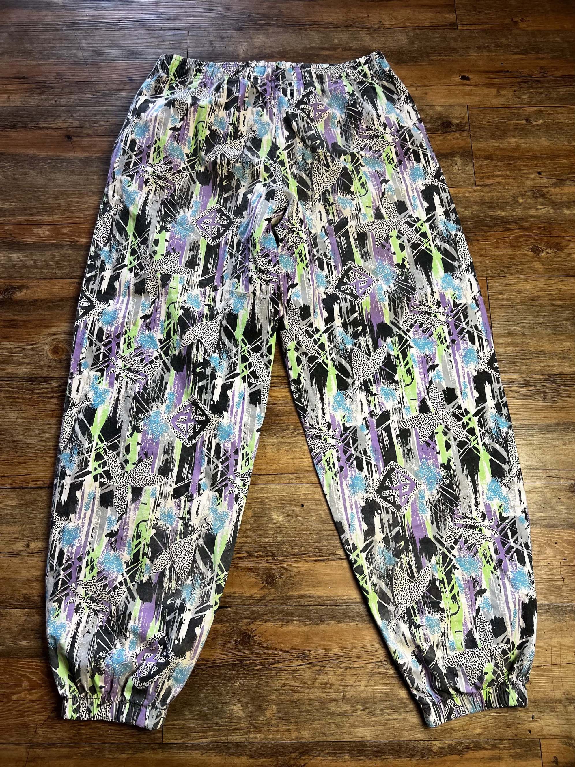 Vintage Vintage 1980's World Tour Captains Baggy Parachute Pants Size US 30 / EU 46 - 10 Thumbnail