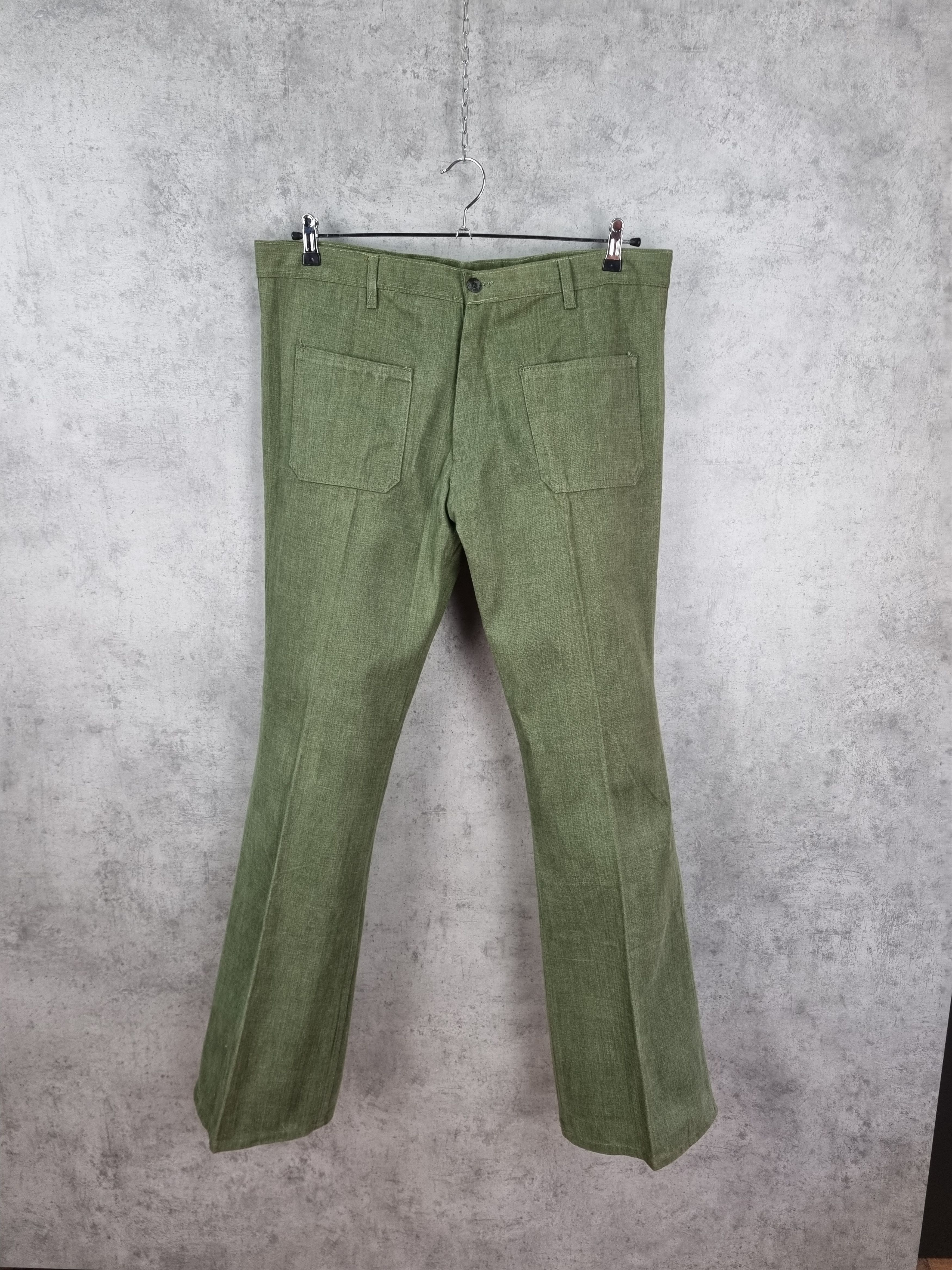 Cowboy Equipment × Vintage Unique Rare Flared Caravela Soft Cotton like Corduroy Size US 38 / EU 54 - 6 Thumbnail