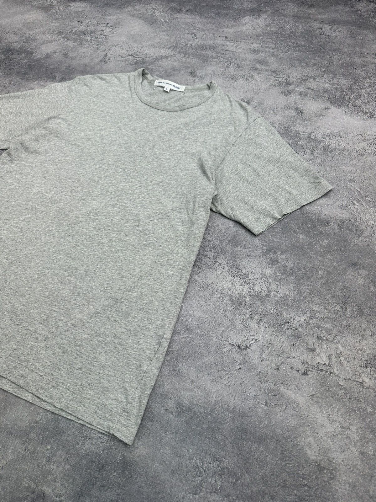 Comme des Garcons SHIRT Comme Des Garçons Shirt Grey T-Shirt Basic Japan Junya Tee Size US L / EU 52-54 / 3 - 6 Thumbnail