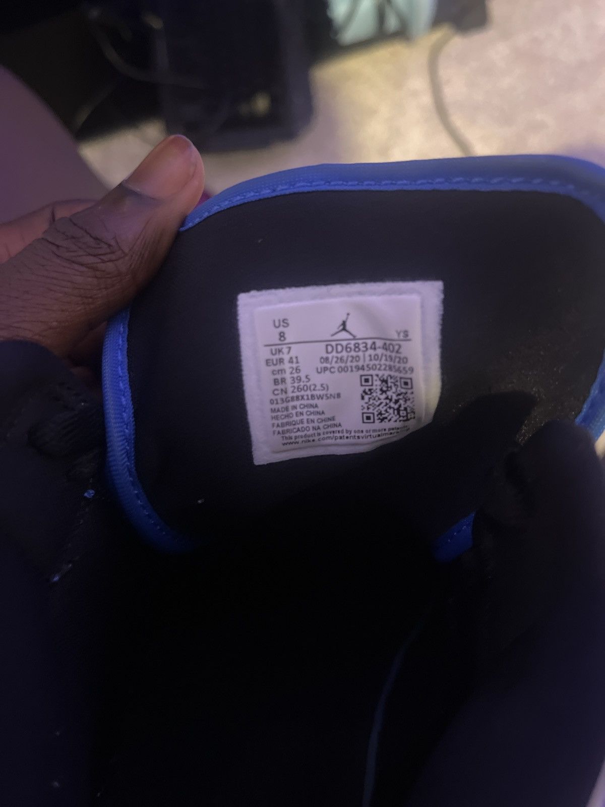 Jordan Brand × Nike Jordan 1 signal blue Size US 8 / EU 41 - 1 Thumbnail