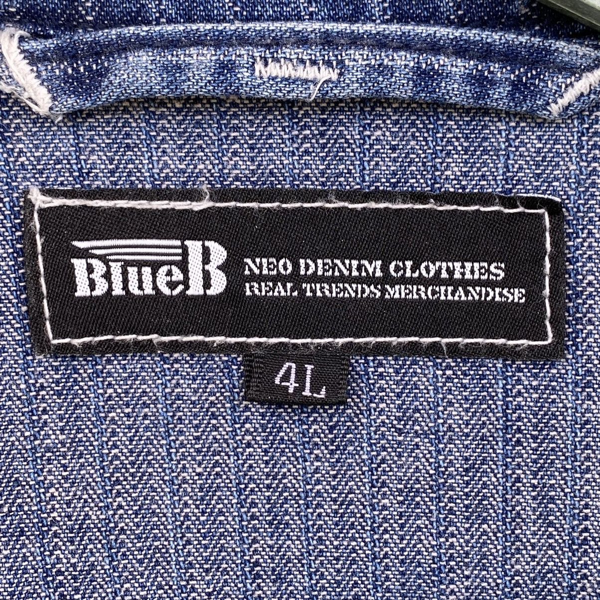 If Six Was Nine × Japanese Brand 💥BlueB Neo Denim Jacket Size US XL / EU 56 / 4 - 17 Thumbnail