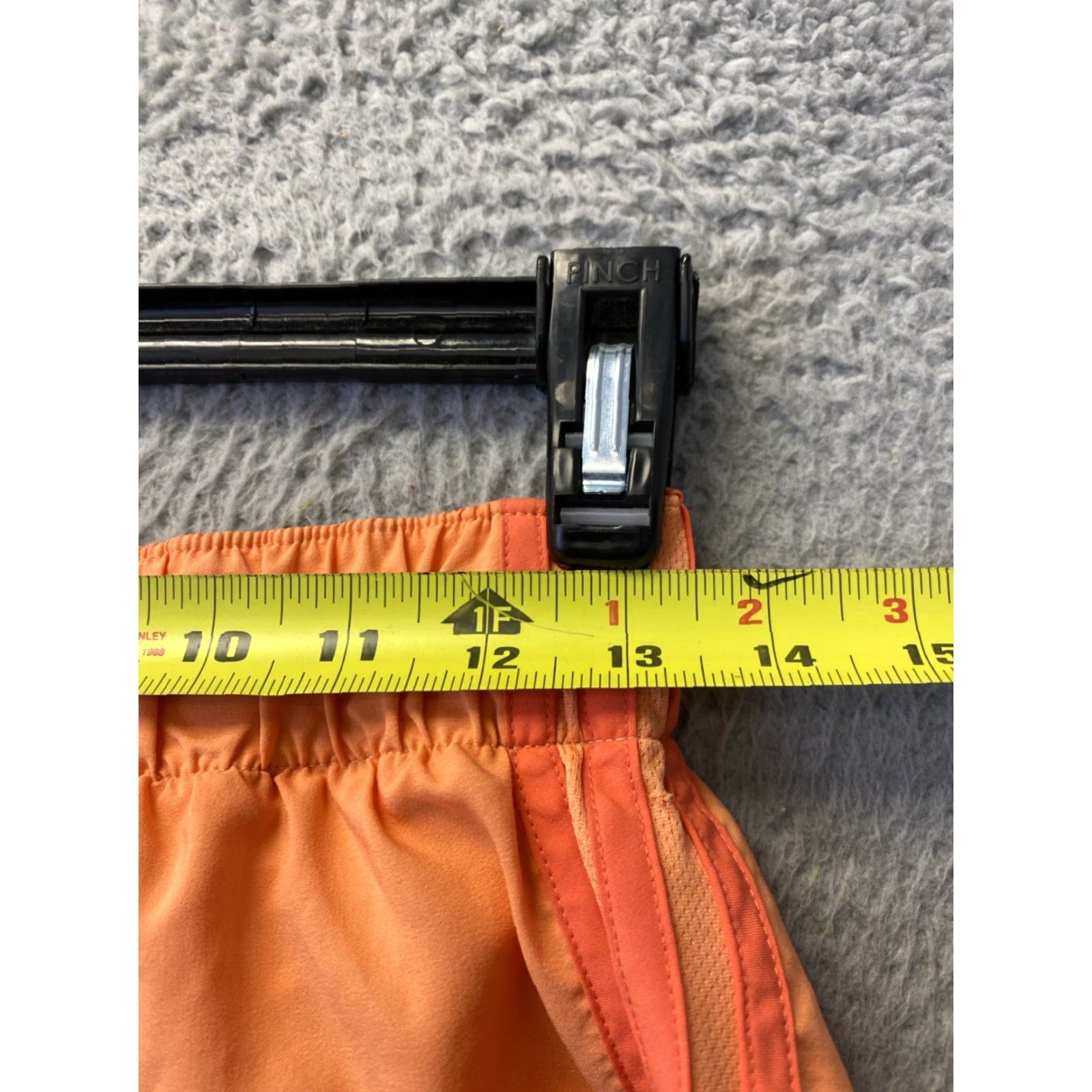 Adidas ADIDAS Climalite Running Short Women’s Activewear S Orange Three Stripe Size 28" / US 6 / IT 42 - 4 Thumbnail