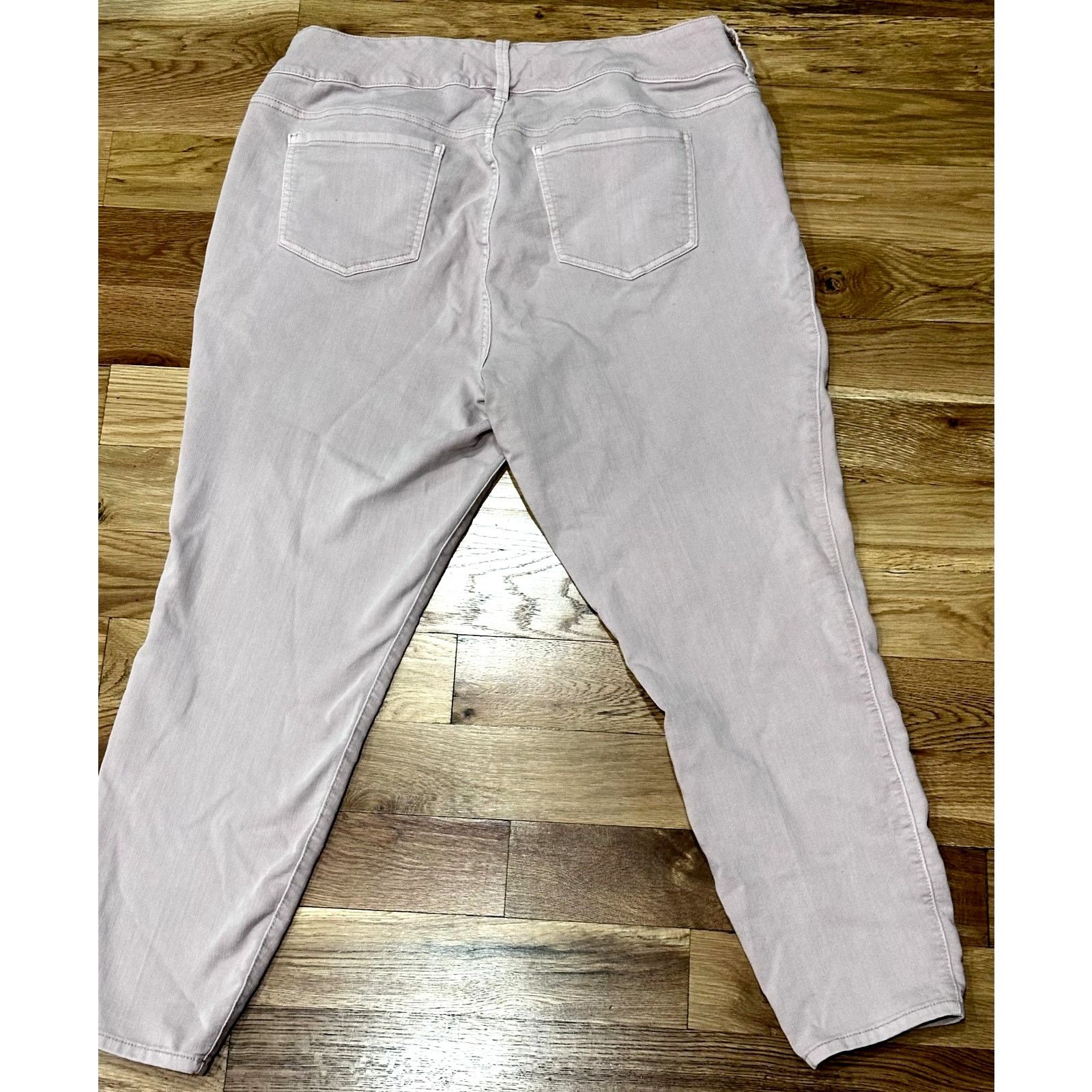 Other Torrid Womens Plus Slim Leg Stretch Designer Jeans Pink 20R Size 42" / US 20 - 8 Thumbnail