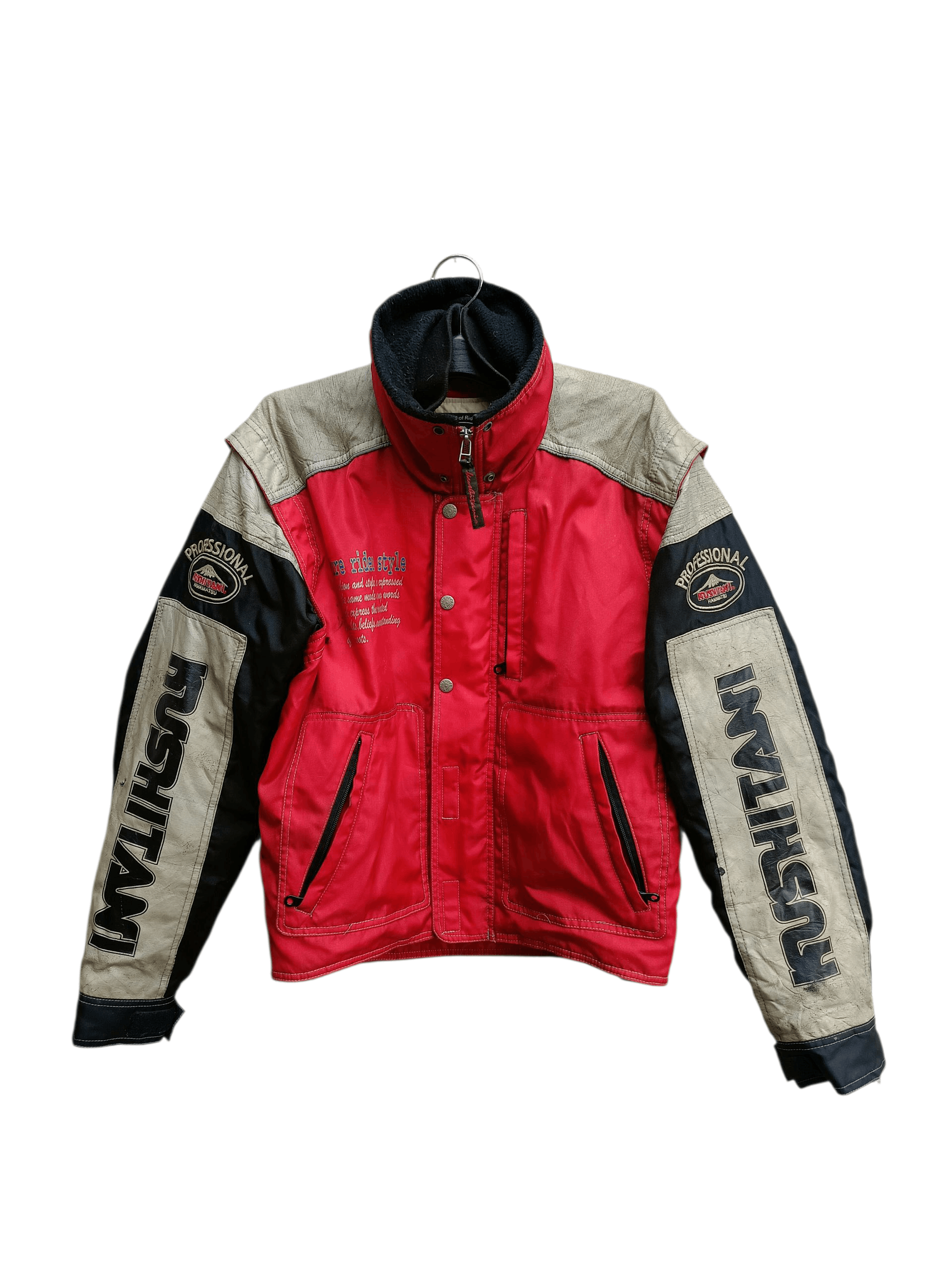 Japanese Brand VINTAGE 90's KUSHITANI RACING MOTORCYCLE JACKET Size US XL / EU 56 / 4 - 1 Thumbnail