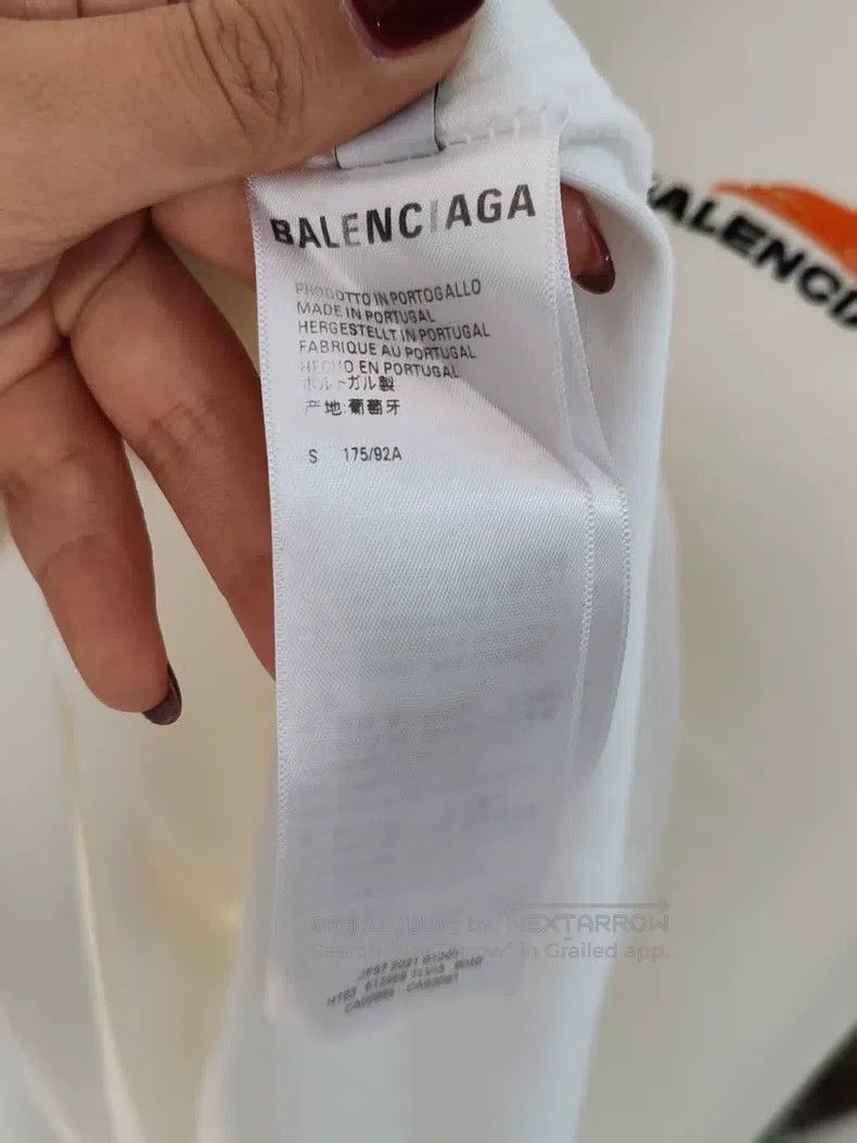 Balenciaga Balenciaga Embroidered logo short-sleeve Size US S / EU 44-46 / 1 - 4 Thumbnail