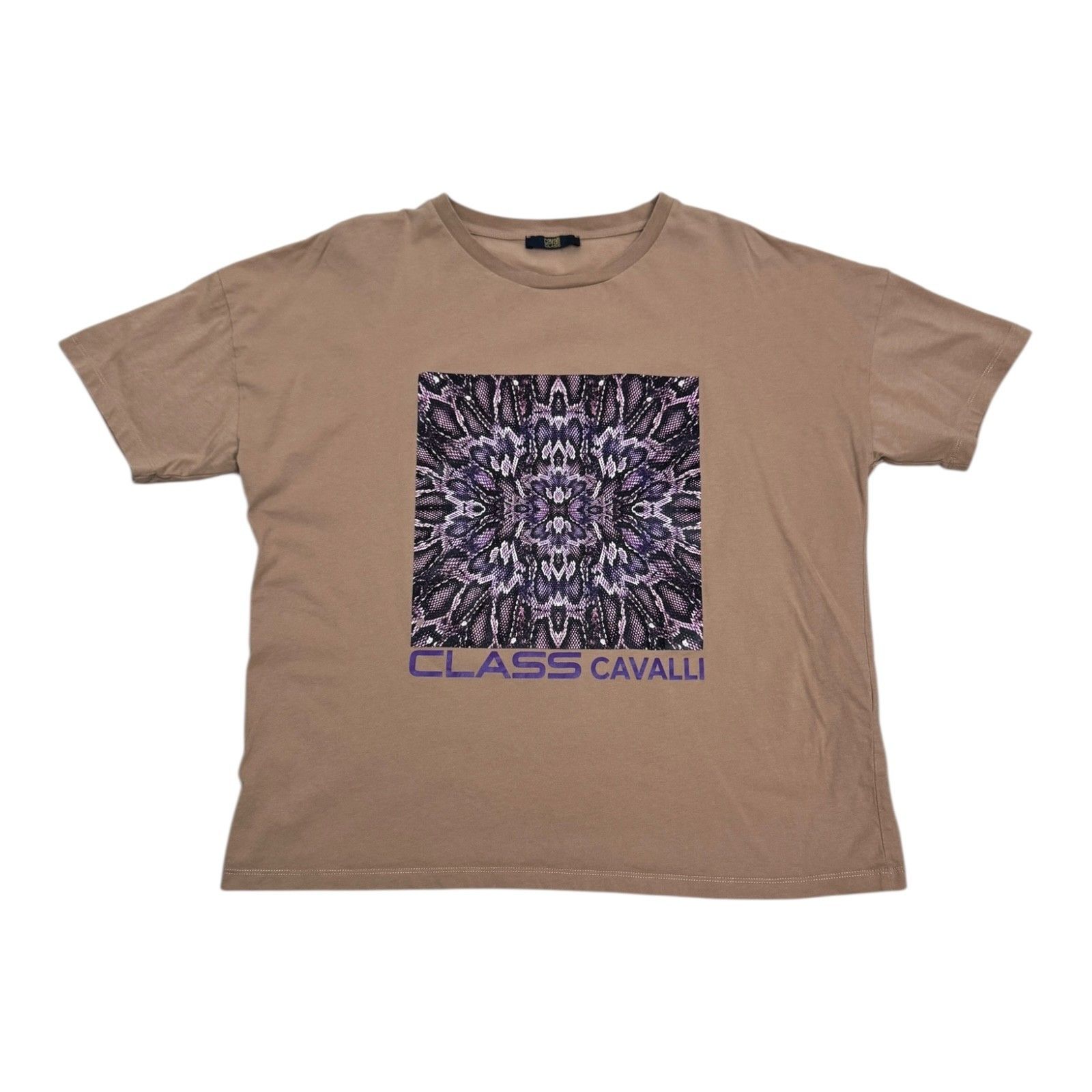 Roberto Cavalli ROBERTO CAVALLI CLASS Luxury Designer Tee Shirt Top Large Size L / US 10 / IT 46 - 1 Thumbnail