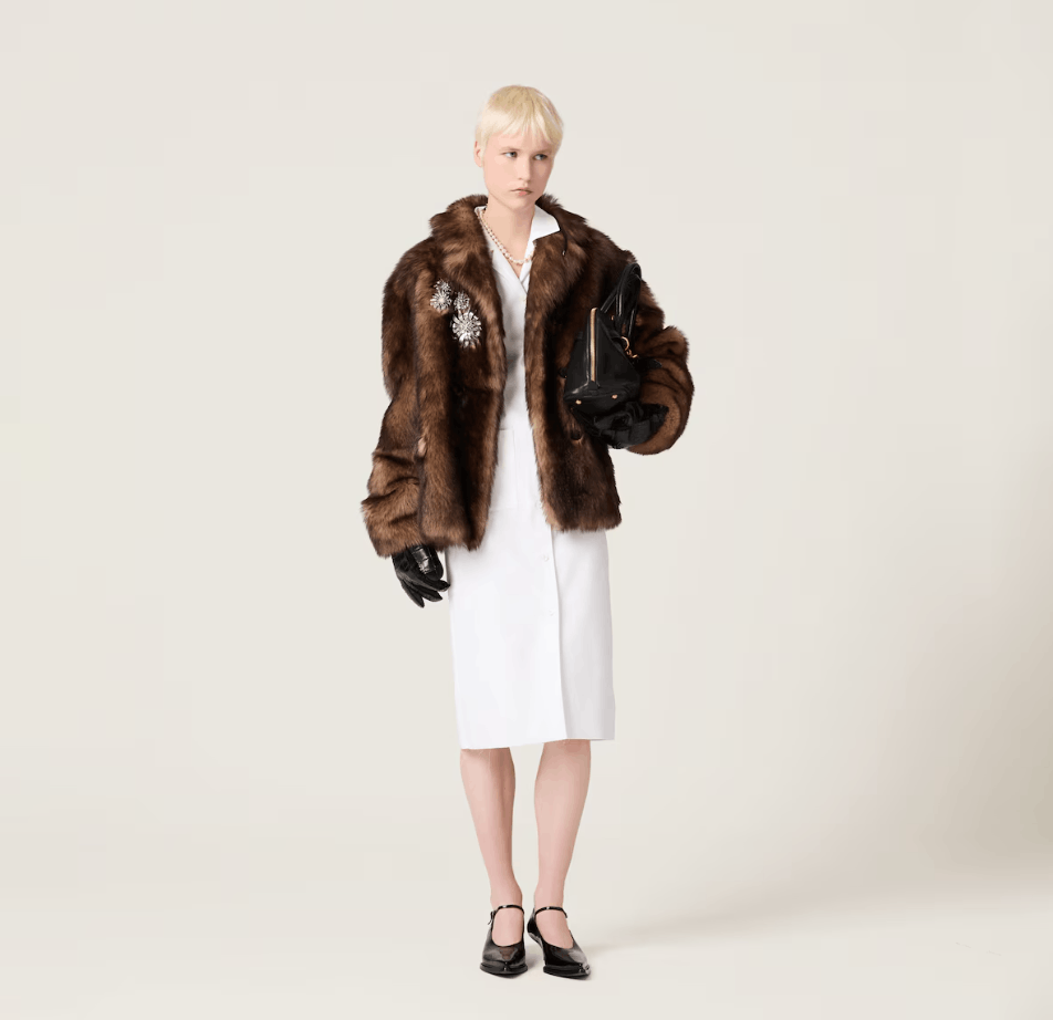 Miu Miu Miu Miu Double-breasted shearling jacket Size XS / US 0-2 / IT 36-38 - 6 Thumbnail