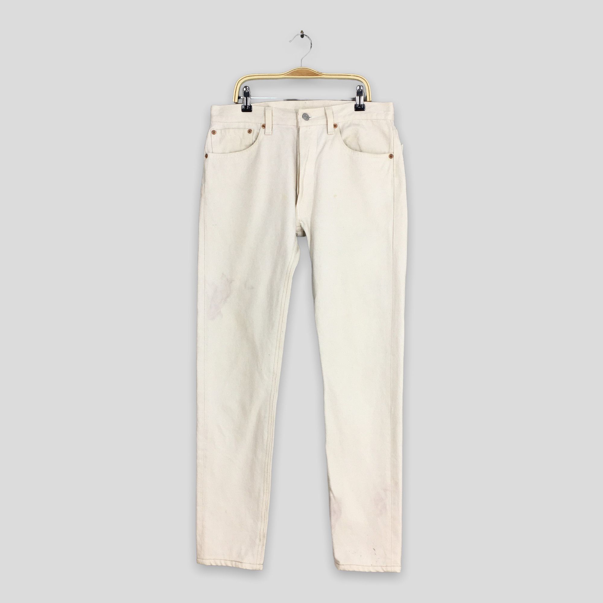 Levi's Size 30x30 Vintage 90s Levi's 501 Slim Skinny Jeans S1791 Size US 30 / EU 46 - 1 Thumbnail