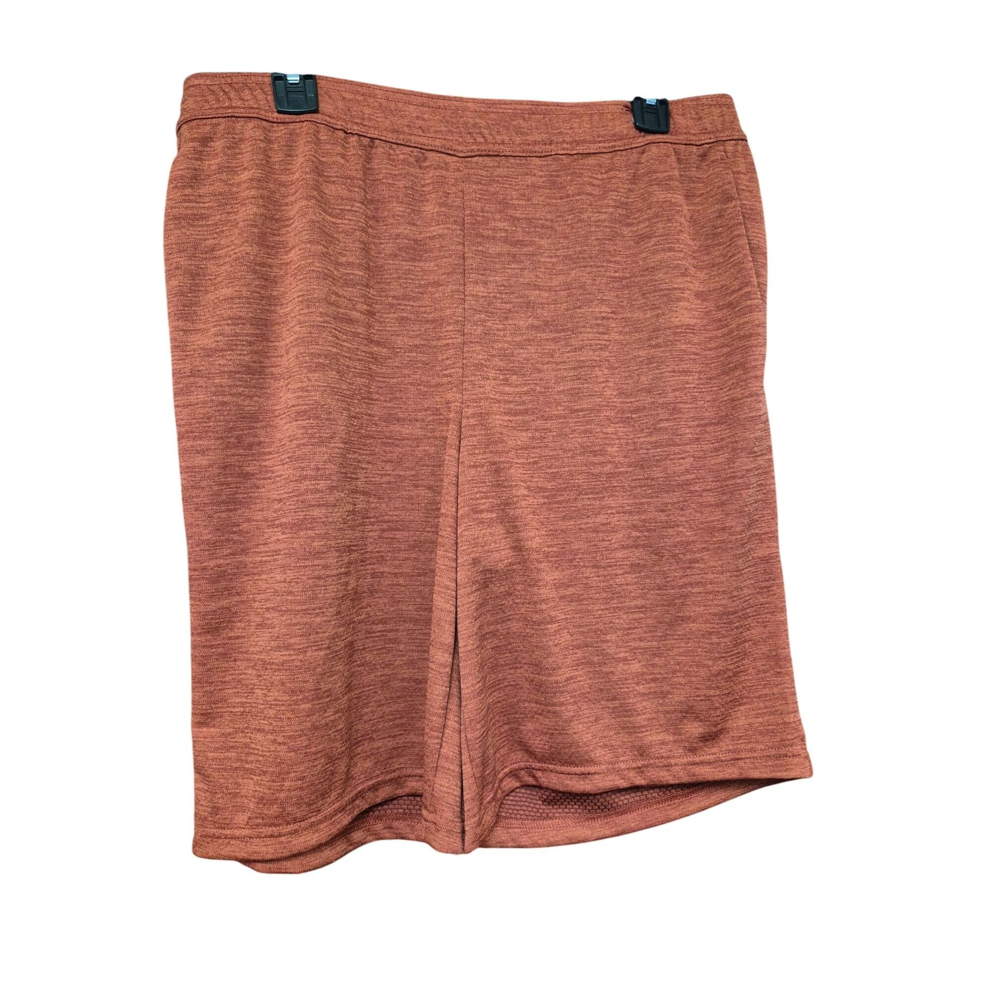 Other Mens Textured Red Athletic Shorts With Elastic Waistband & D Size ONE SIZE - 10 Thumbnail