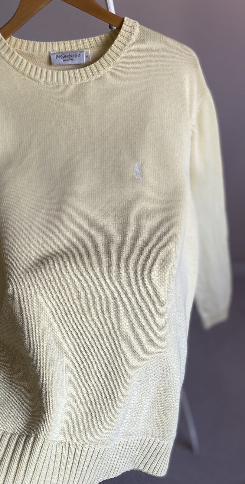 Vintage Vintage YSL Yves Saint Laurent Sweater Size US M / EU 48-50 / 2 - 7 Thumbnail