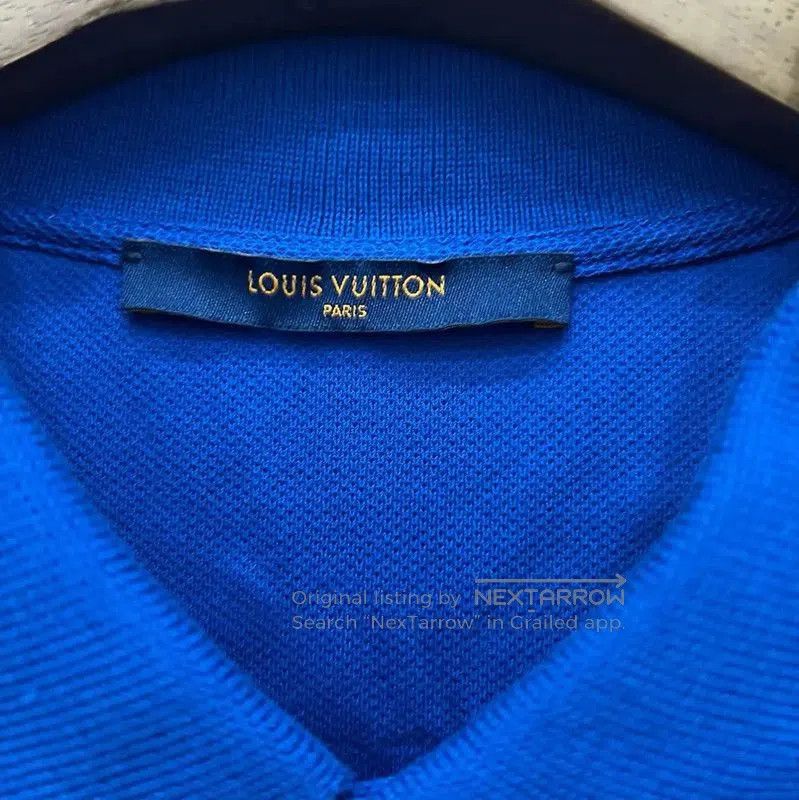 Louis Vuitton Louis Vuitton Men's Blue Polo Shirt . Size US L / EU 52-54 / 3 - 4 Thumbnail