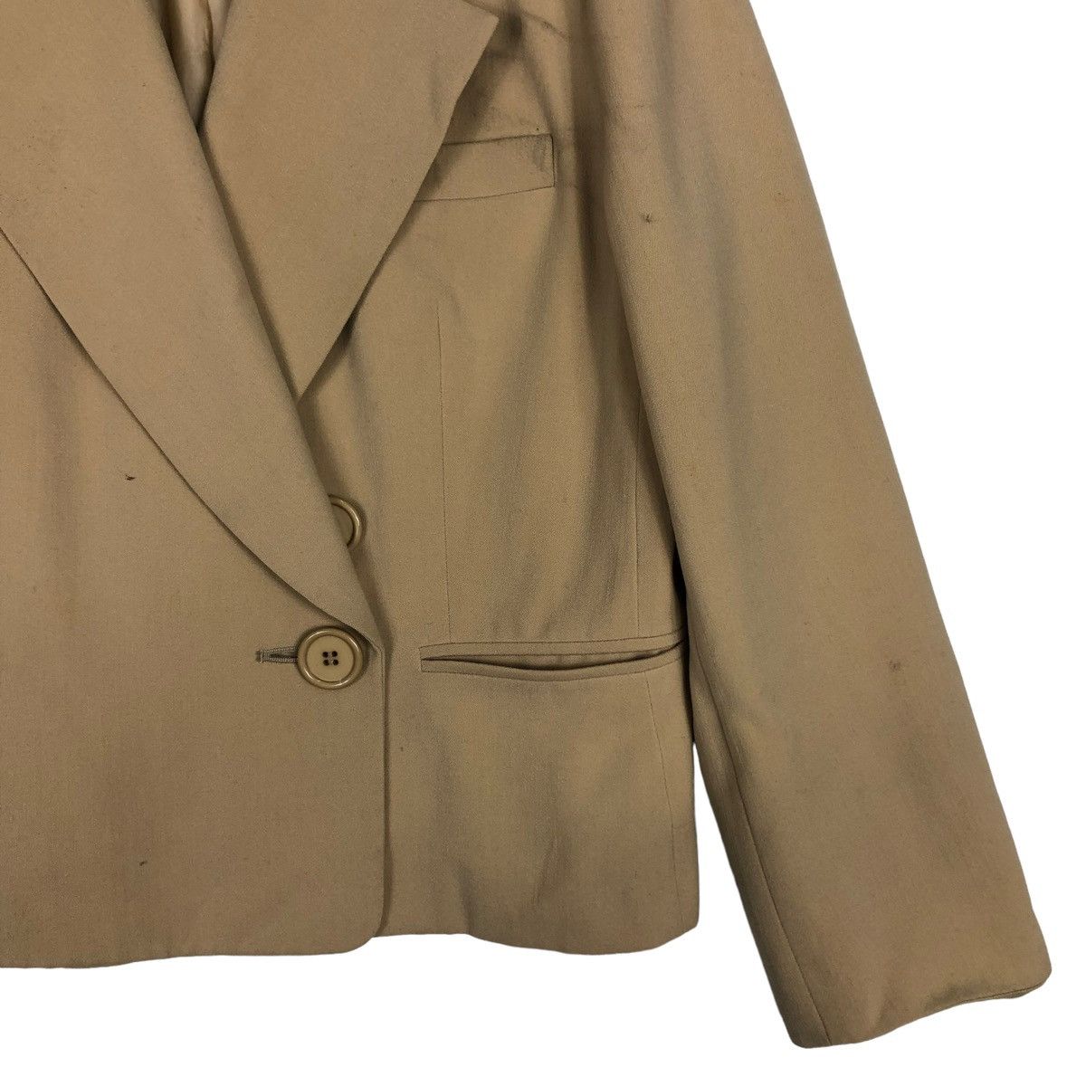 Christian Dior Monsieur 🔥Vtg Cropped Coats Jacket Christian Dior Size L / US 10 / IT 46 - 5 Thumbnail