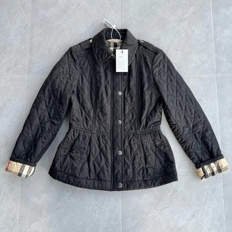 Burberry Burberry Black Quilted Women's Jacket Size S Size S / US 4 / IT 40 - 1 Thumbnail