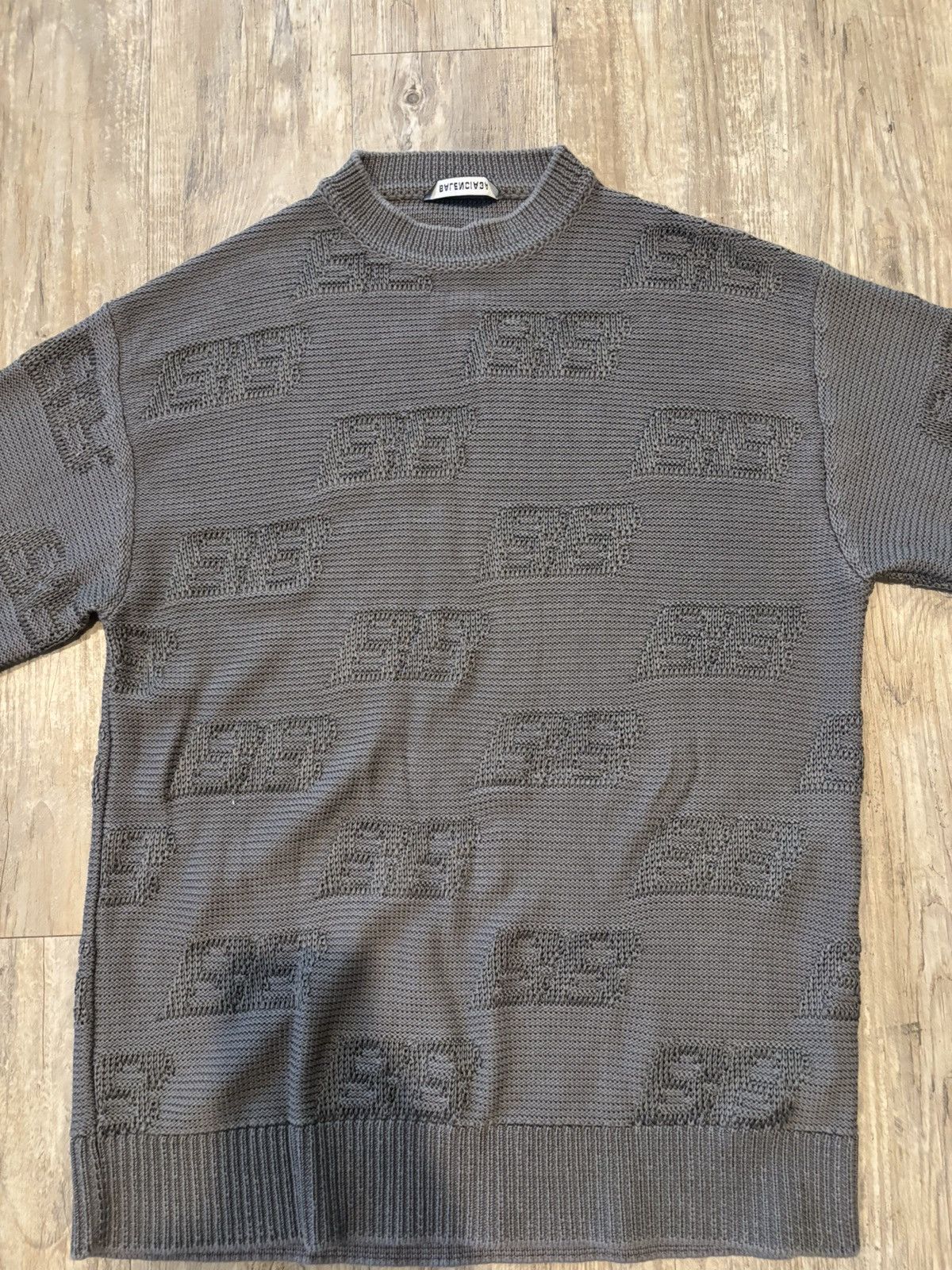 Balenciaga Balenciaga Bb logo jacquard knitted sweater Size US S / EU 44-46 / 1 - 4 Thumbnail