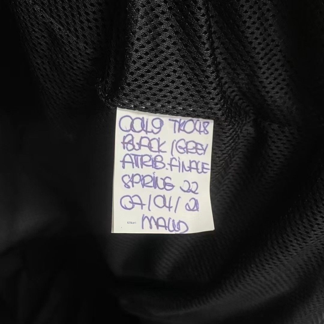 Balenciaga Balenciaga Black Gray Logo Embroidered Jacket Size US M / EU 48-50 / 2 - 4 Thumbnail