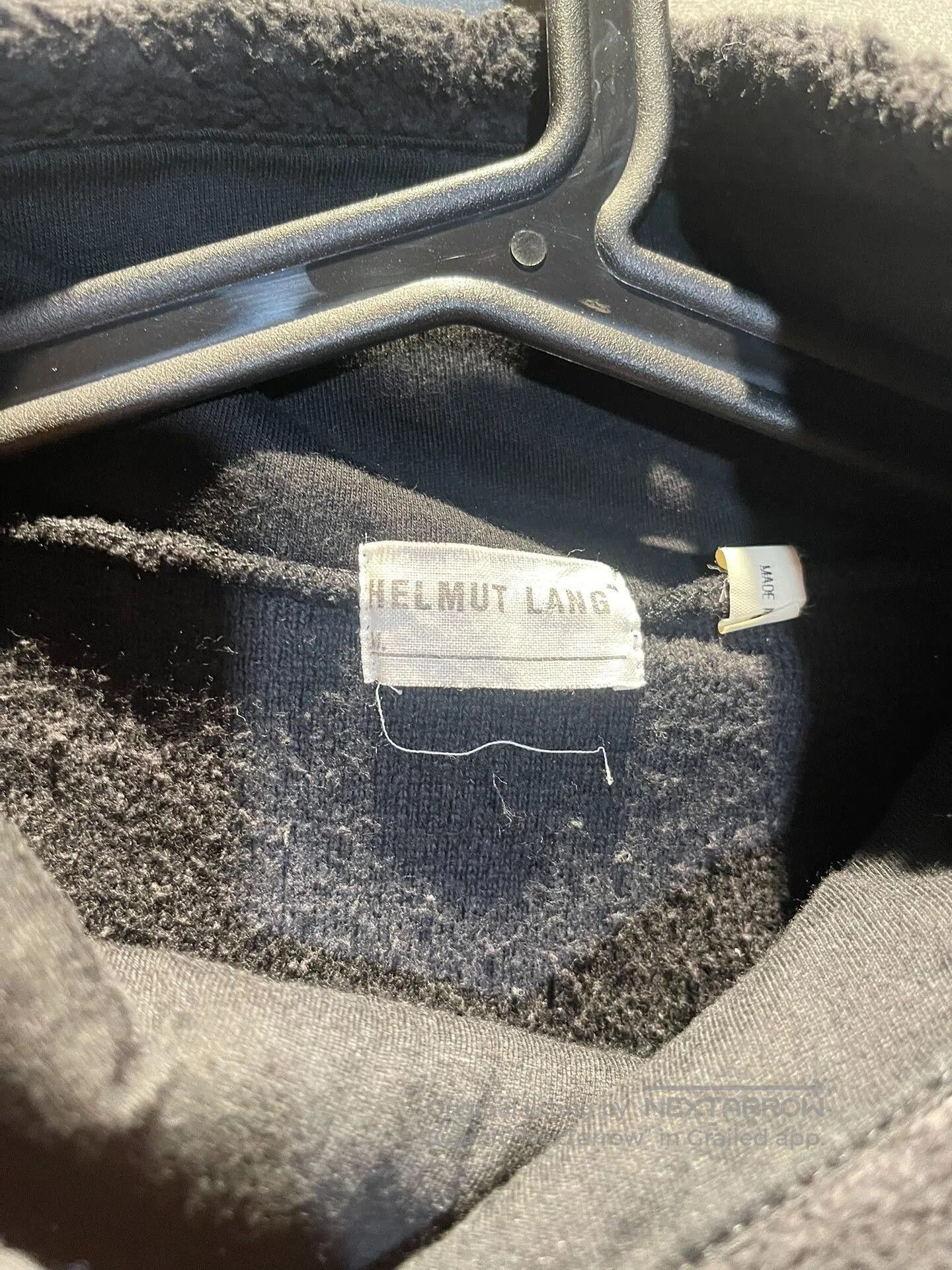 Other Helmut Lang 1998 Fleece Hoodie. Size US M / EU 48-50 / 2 - 4 Thumbnail