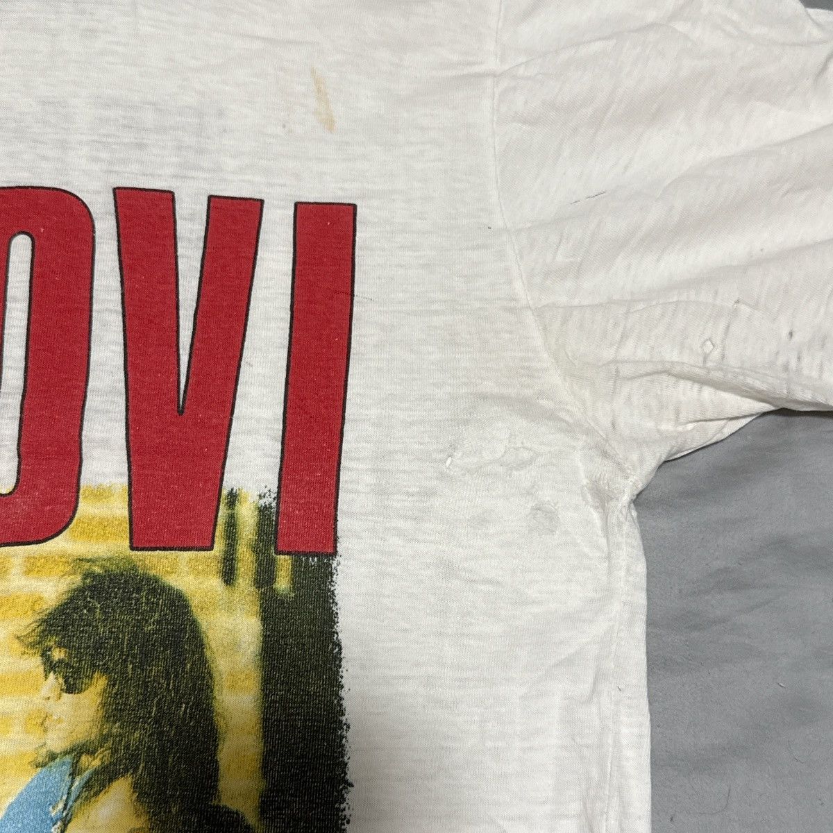 Vintage Bon Jovi Australia 1989 Size US XL / EU 56 / 4 - 6 Thumbnail