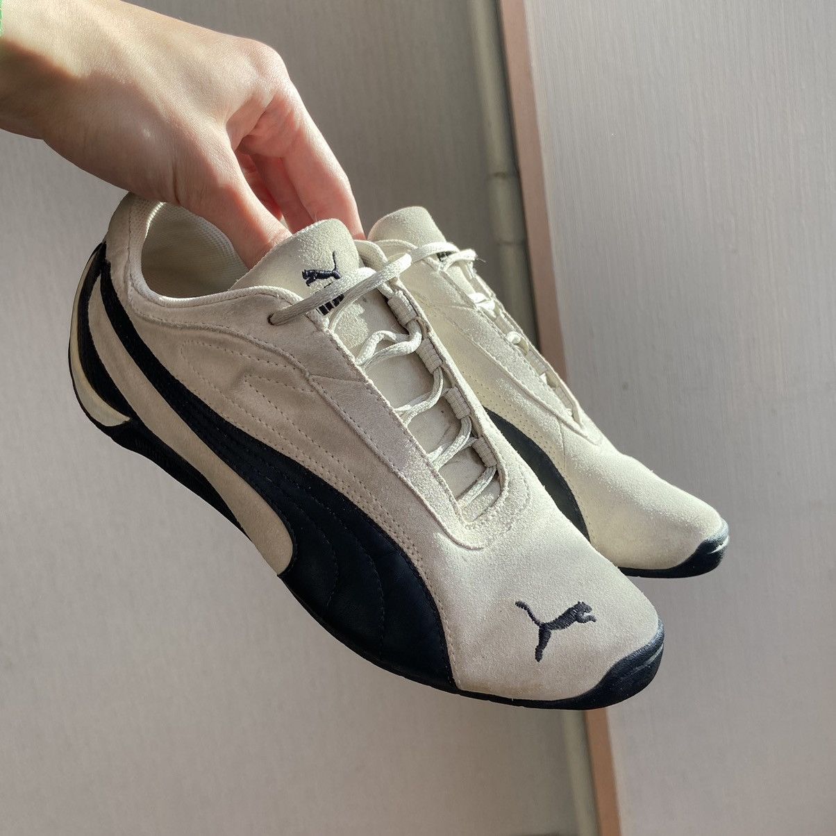 Puma 📌 Vintage Y2K Puma Speedcat Low Top Trainers Cutie Sneakers Size US 4.5 / IT 34.5 - 3 Thumbnail