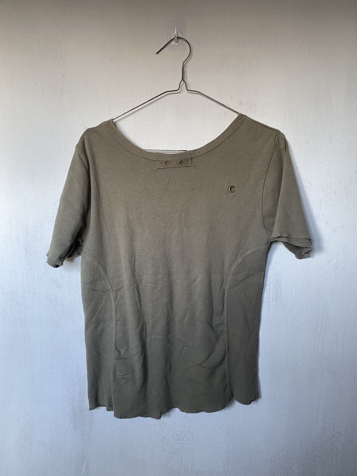 If Six Was Nine × Japanese Brand × Le Grande Bleu (L.G.B.) Dal Fellow Pocket Lace Up Tshirt Goa Style Size US S / EU 44-46 / 1 - 2 Thumbnail