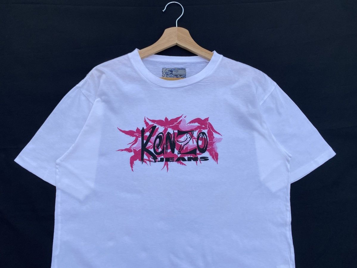 Kenzo Rare Vintage 90s KENZO Jeans Tshirt Size US M / EU 48-50 / 2 - 5 Thumbnail
