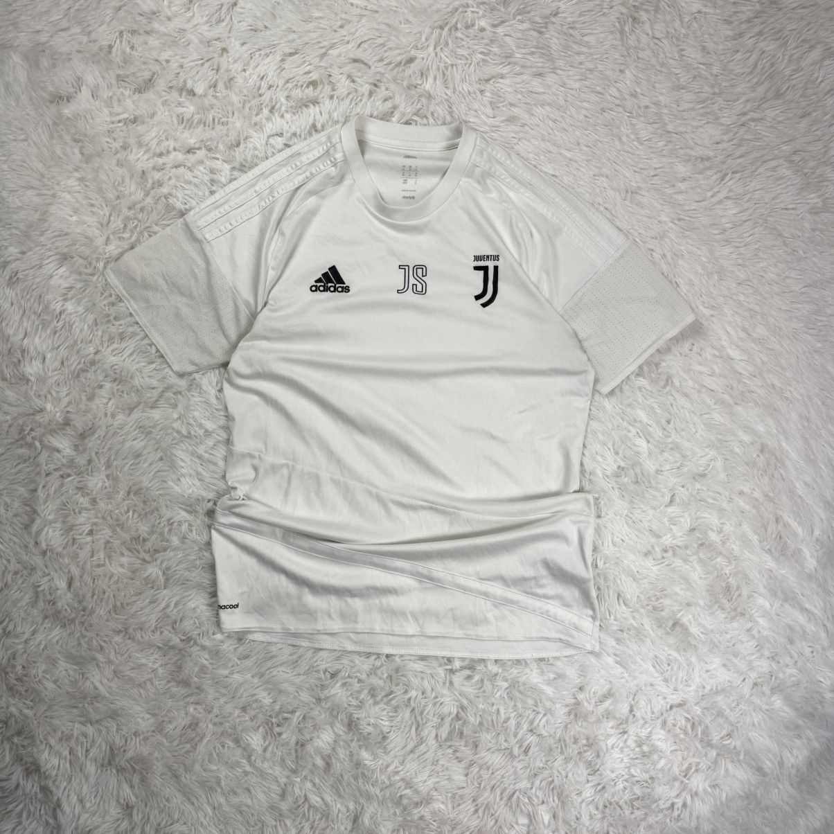 Adidas Juventus White Adidas Jersey M Soccer Football BlockCore Size US M / EU 48-50 / 2 - 1 Thumbnail