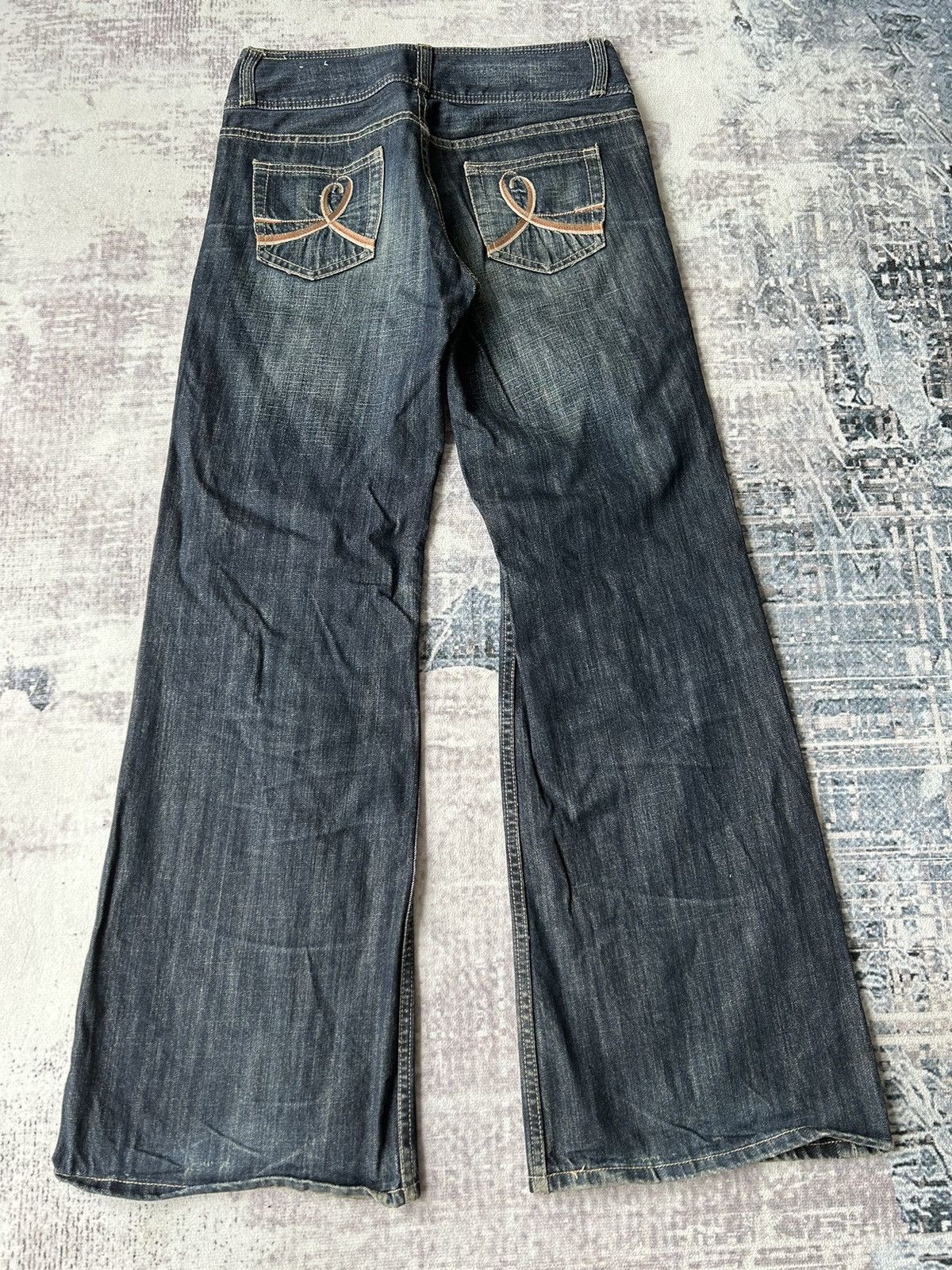 If Six Was Nine SUPER FLARED❗️ Bootcut Oririn Jeans Size US 29 - 3 Thumbnail