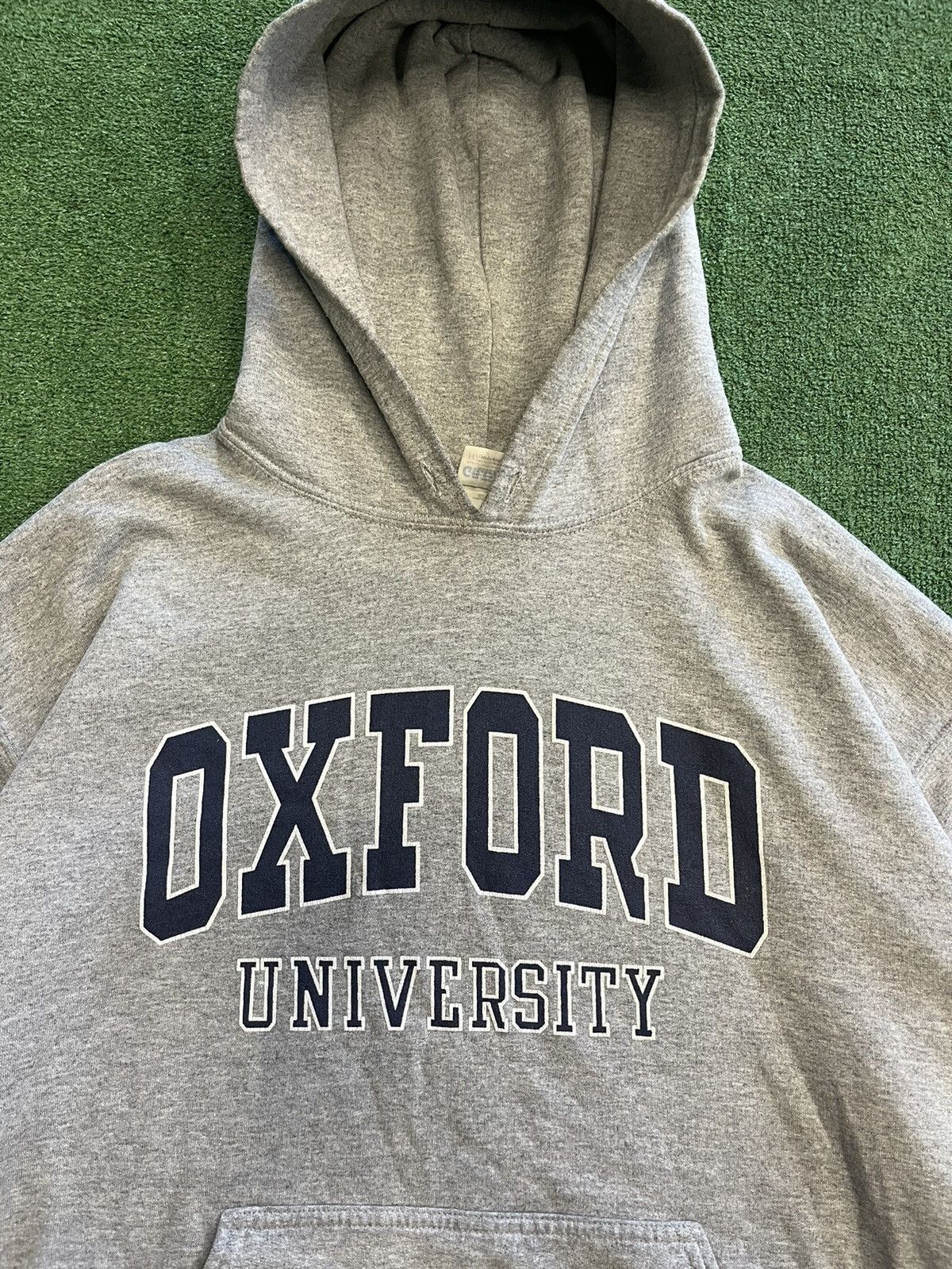 Other Vintage Y2K Oxford University American College 90s Hoodie Size US L / EU 52-54 / 3 - 7 Thumbnail