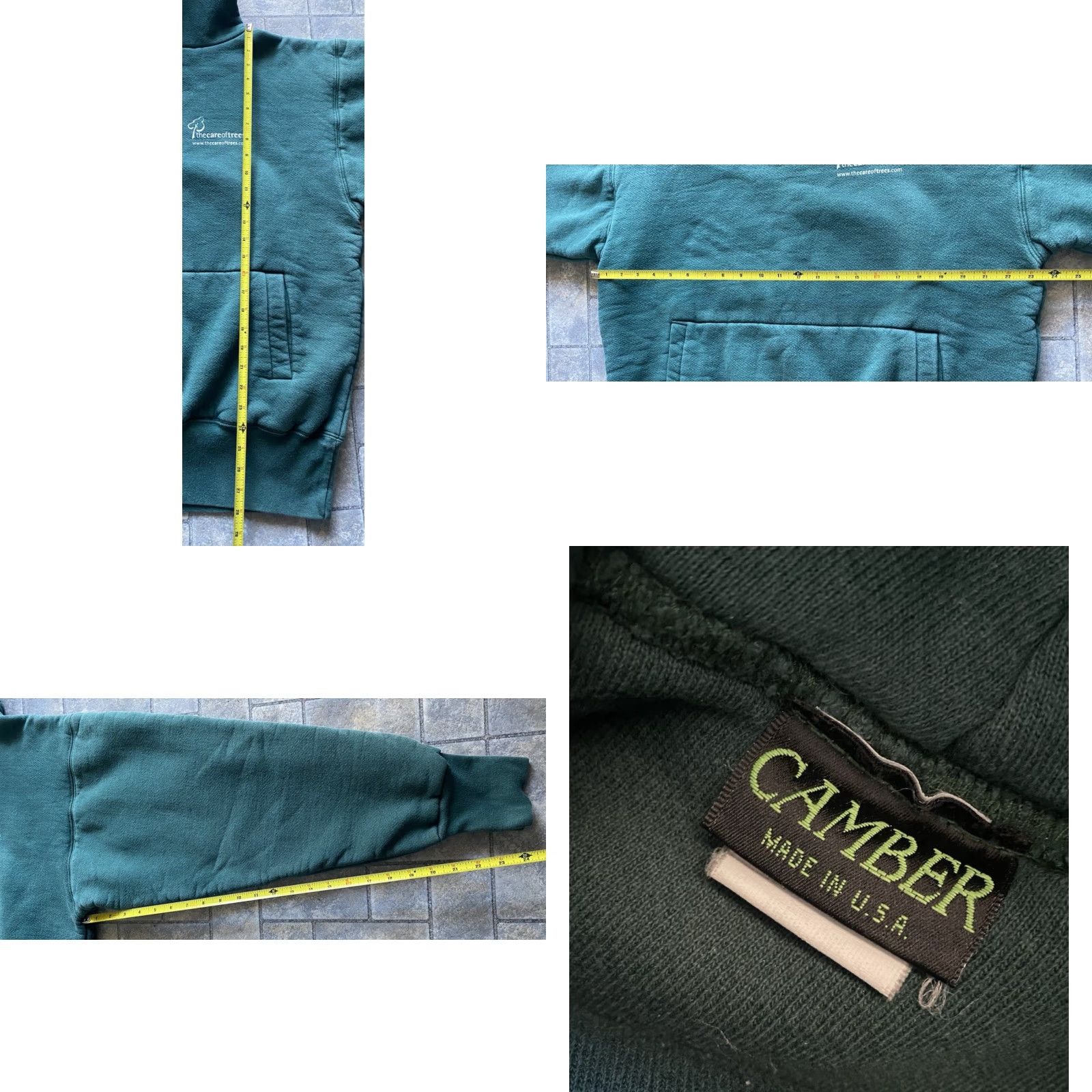 Vintage VINTAGE Camber Hoodie Mens Pullover Snap Green M Heavyweight Long Sleeve Size US M / EU 48-50 / 2 - 8 Thumbnail