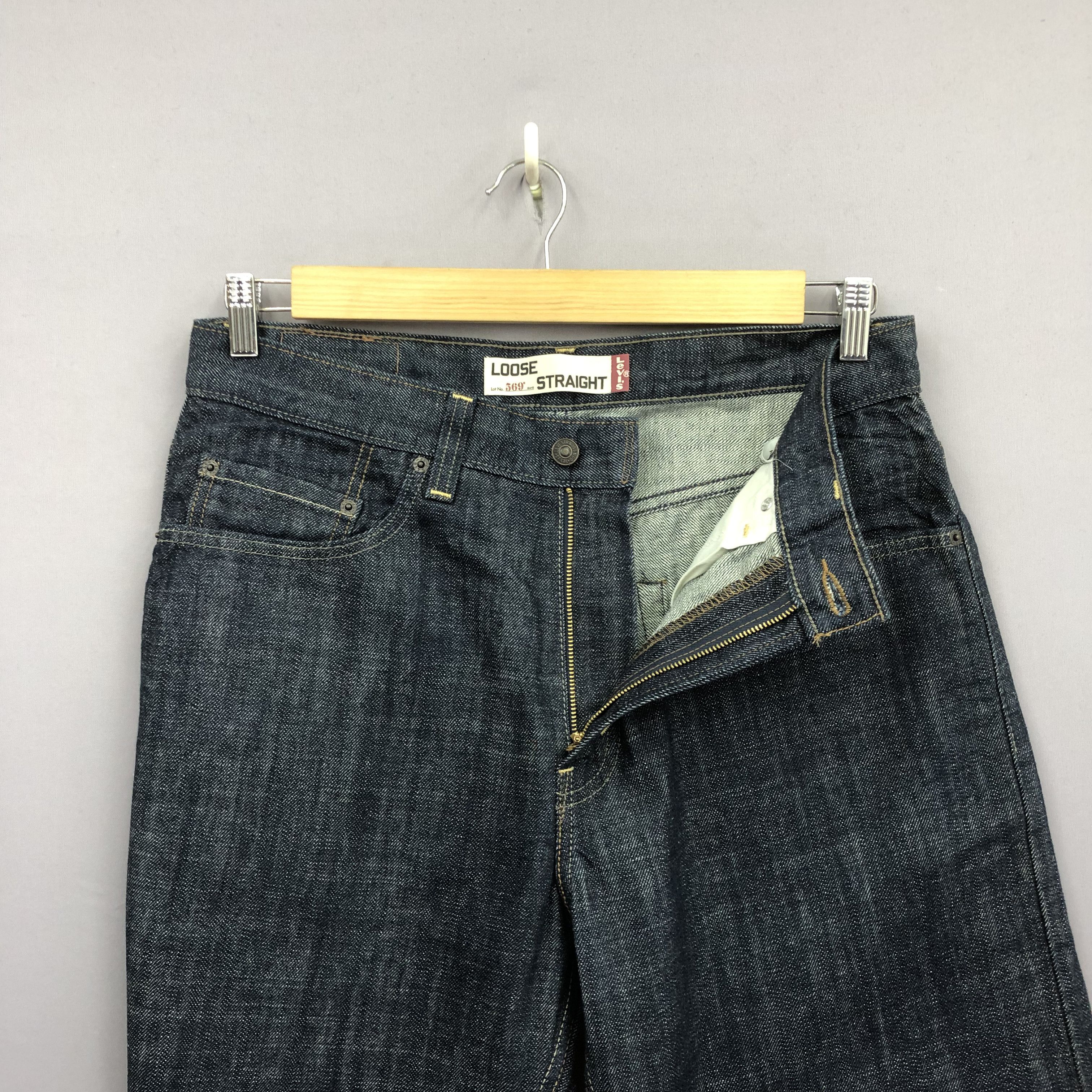 Levi's Vintage Levis 569 Baggy Jeans Skater Levi's Blue Loose Denim Size US 34 / EU 50 - 7 Thumbnail