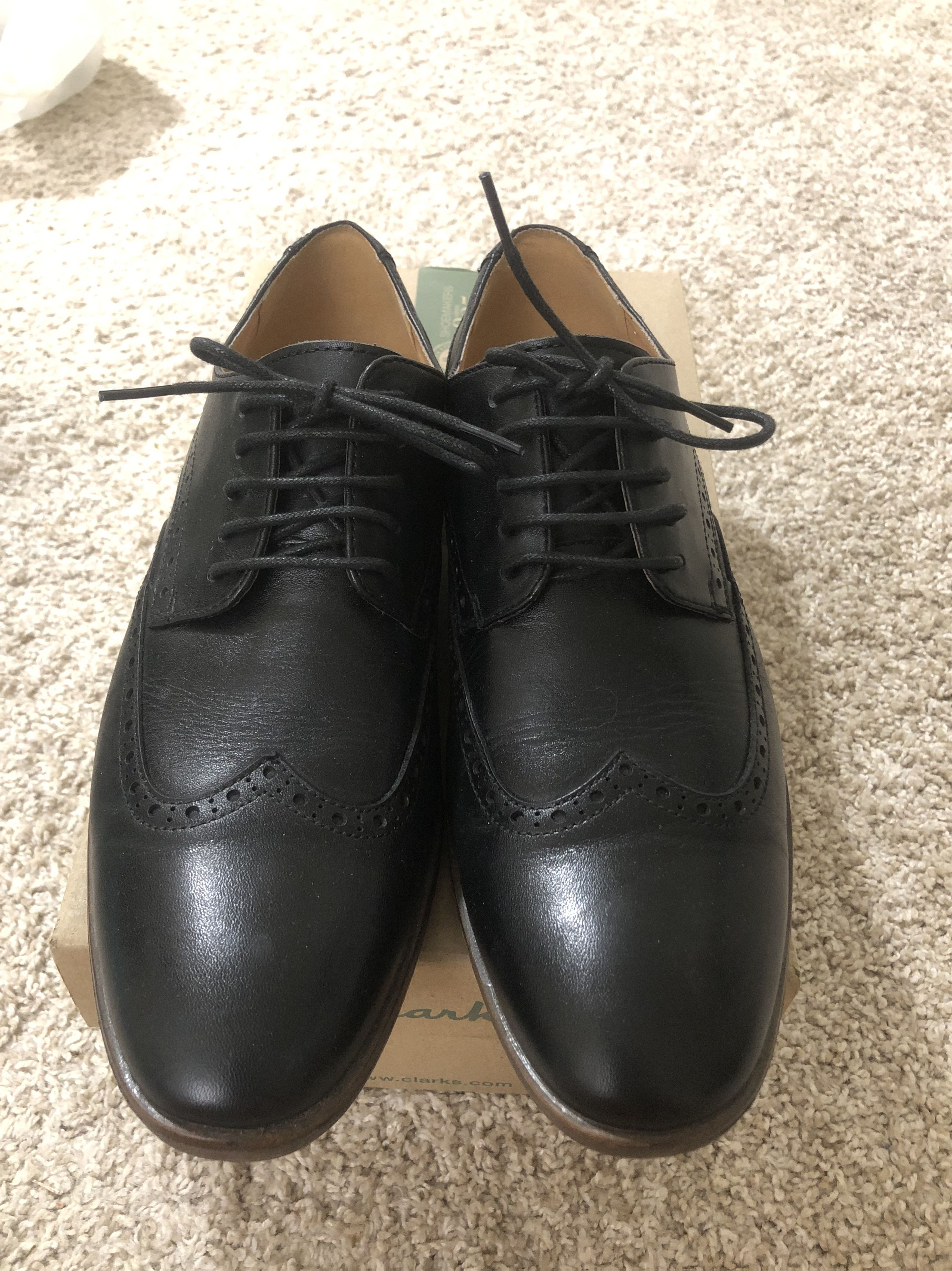Clarks Clarks Men’s Wing tip dress shoes Size US 8 / EU 41 - 5 Thumbnail