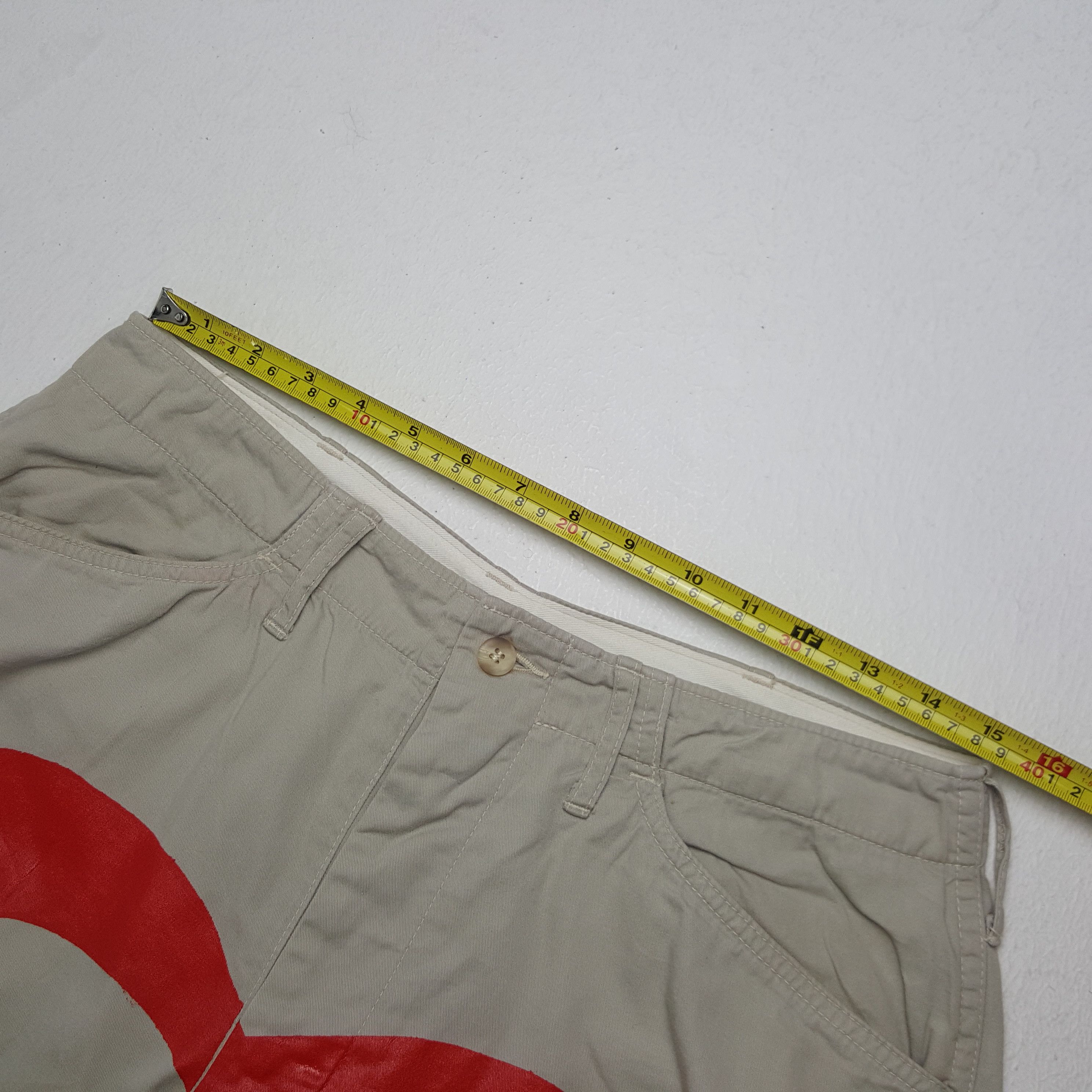 Evisu × Vintage Vintage Evisu Custom Art Daicock Red Japan Pants Size US 31 - 7 Thumbnail