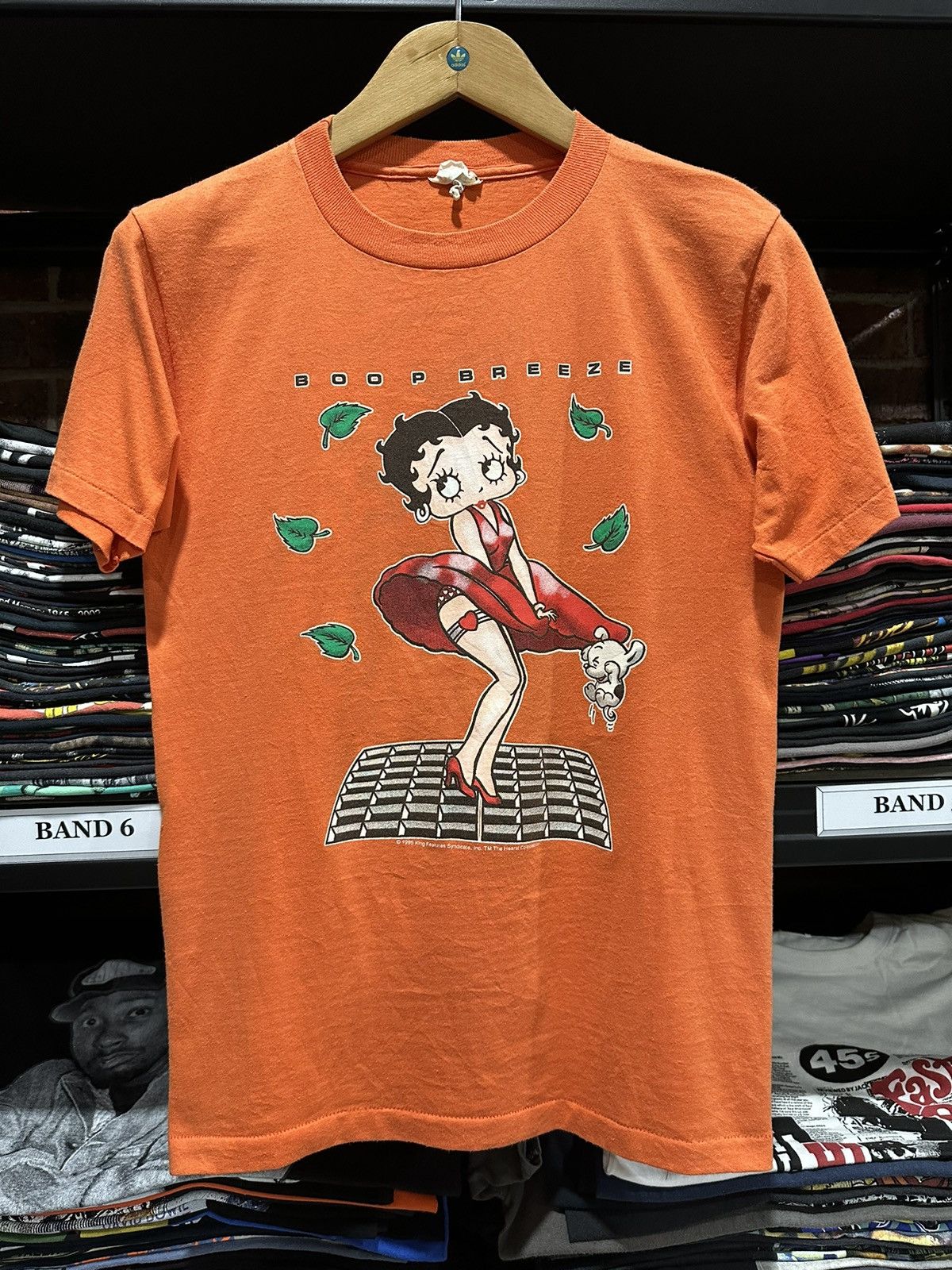 Cartoon Network × Vintage Vintage 90s Betty Boop Breeze Single Stitch Tee Size US M / EU 48-50 / 2 - 1 Thumbnail