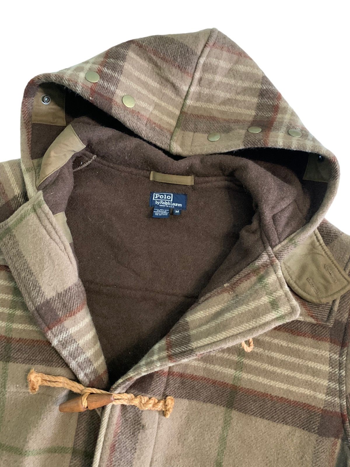 Polo Ralph Lauren Ralph Lauren Calhoun Plaid Wool Blend Duffer LongCoat Size US M / EU 48-50 / 2 - 7 Thumbnail